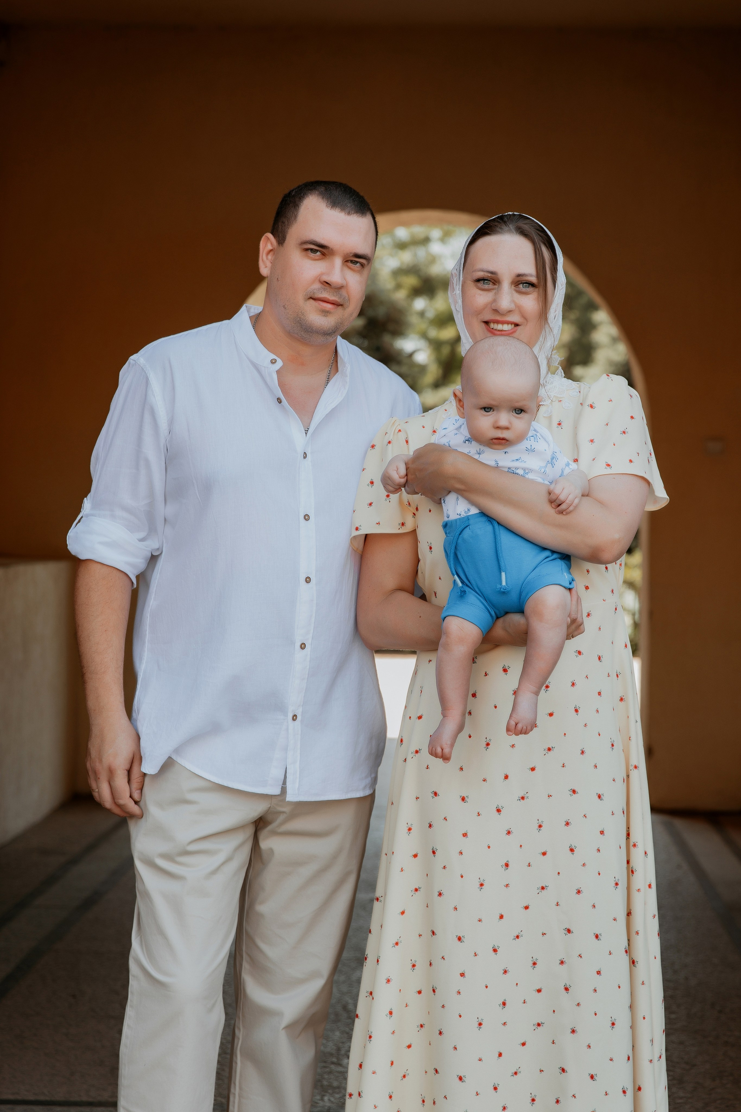 Таинство Крещения Михаила. Свадебный и Семейный Фотограф в Краснодаре