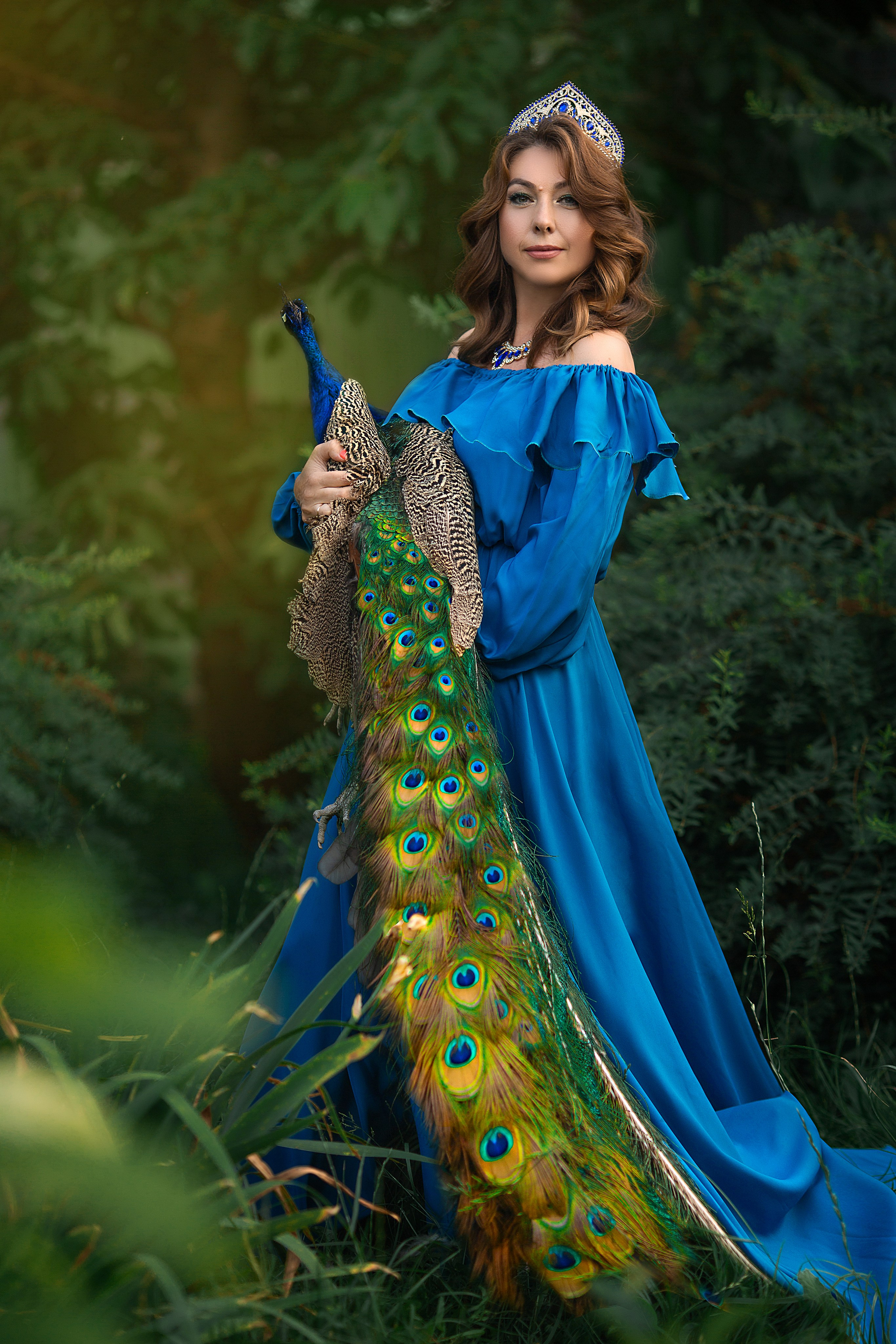 Евгения фотосессия с павлином. Фотосессия с лошадьми в Нижнем Новгороде