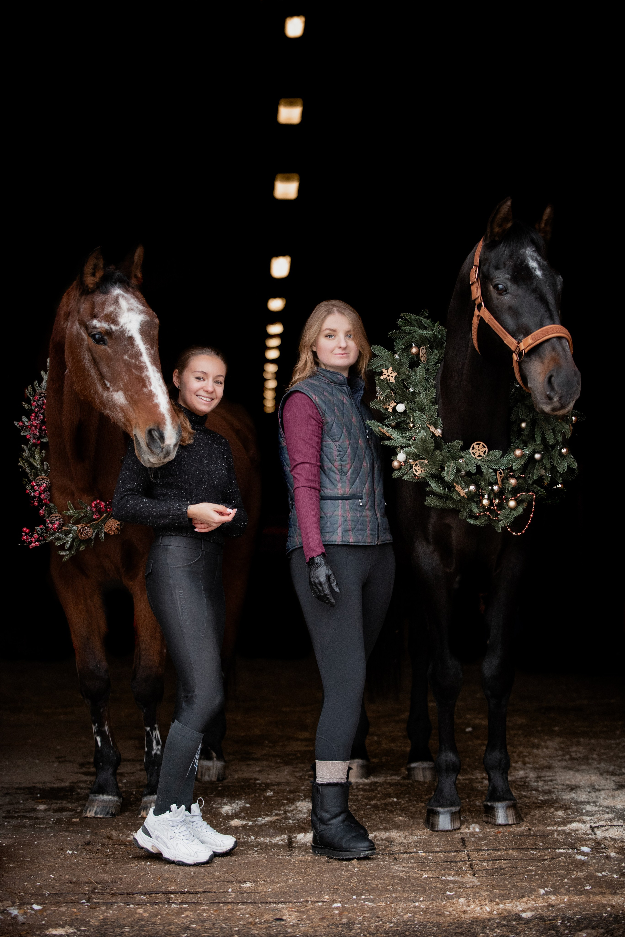 Зимний Настасьин табун. Куракина Дарья • Конный фотограф