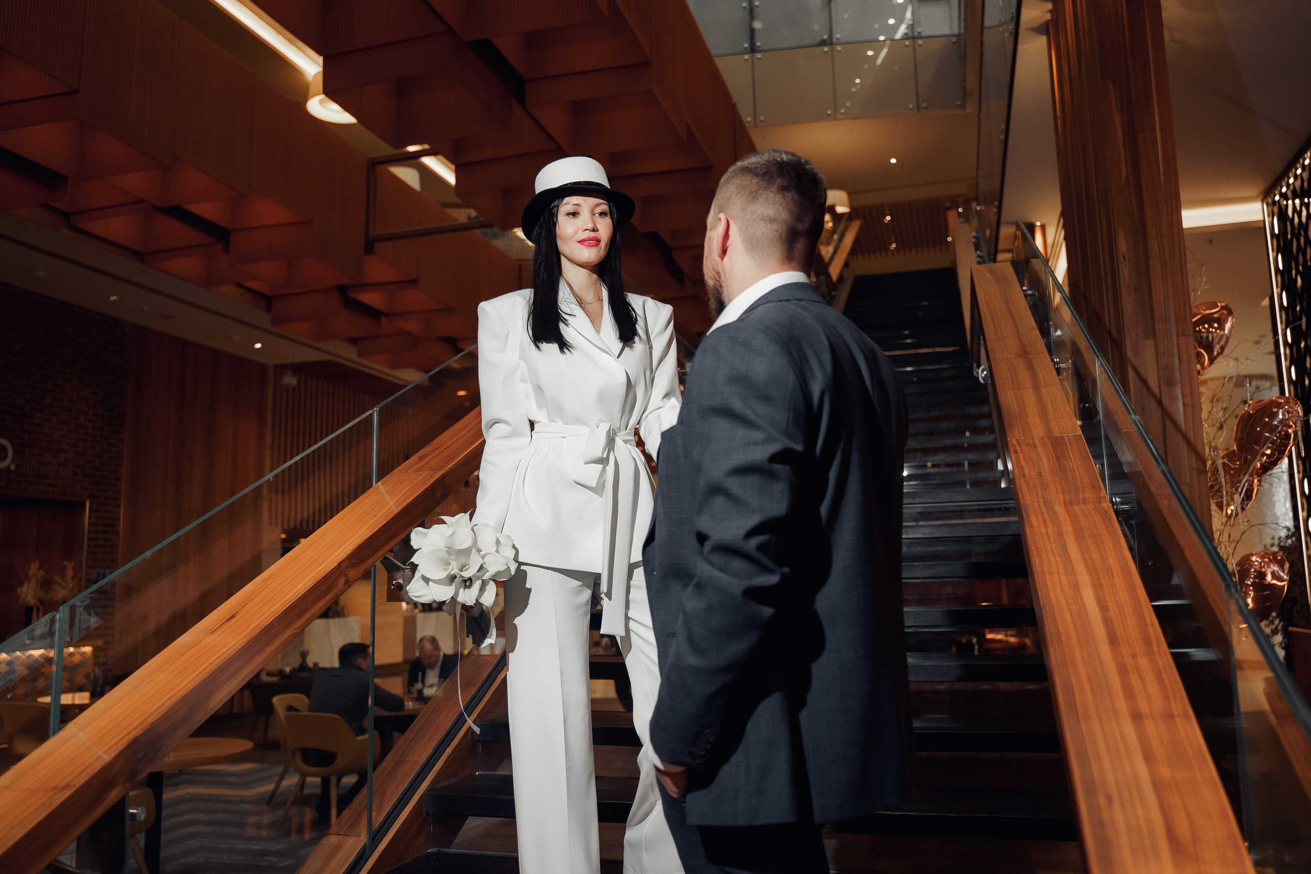 В шляпах ходят не только джентельмены. Свадебный фотограф Москва и МО