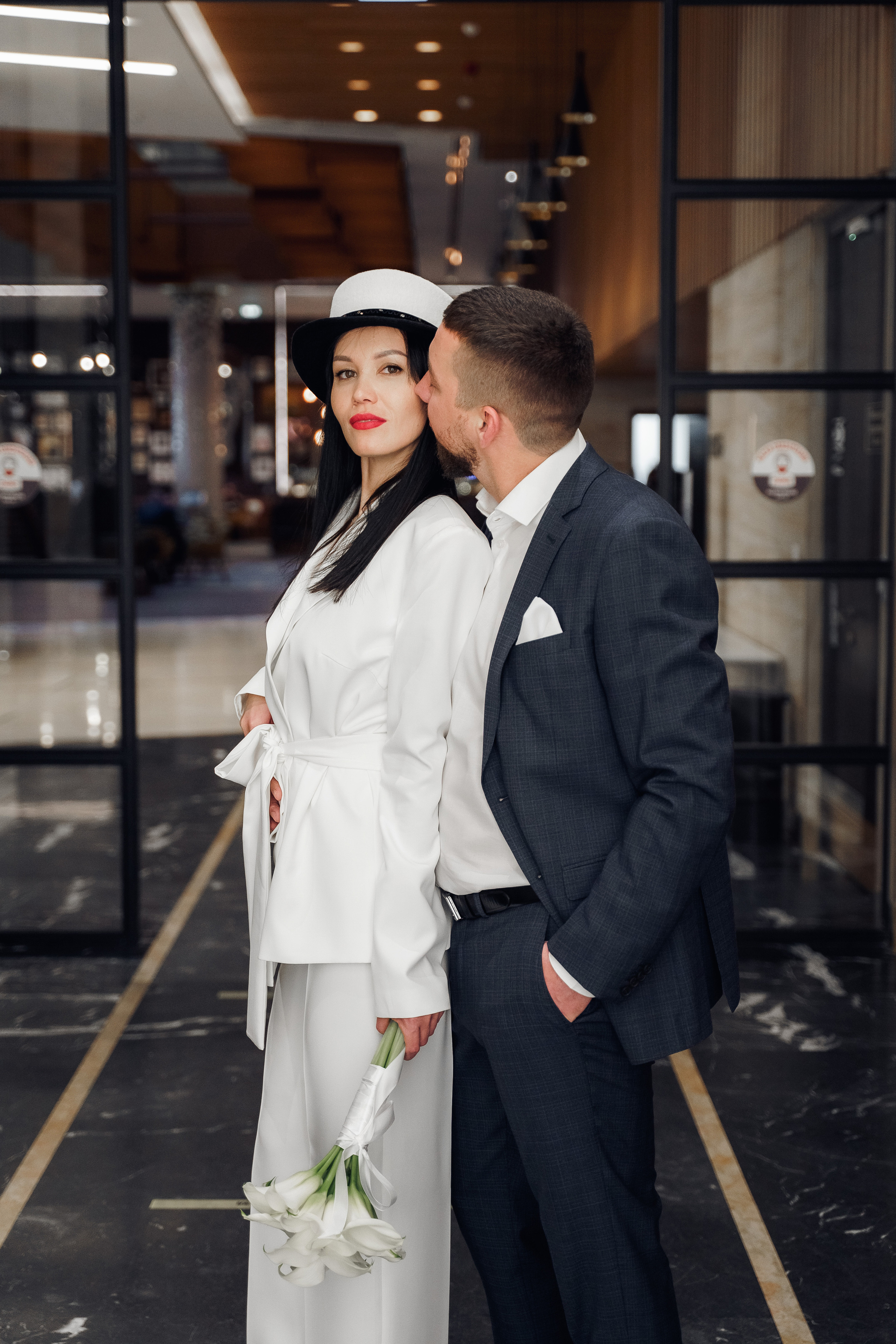 В шляпах ходят не только джентельмены. Свадебный фотограф Москва и МО