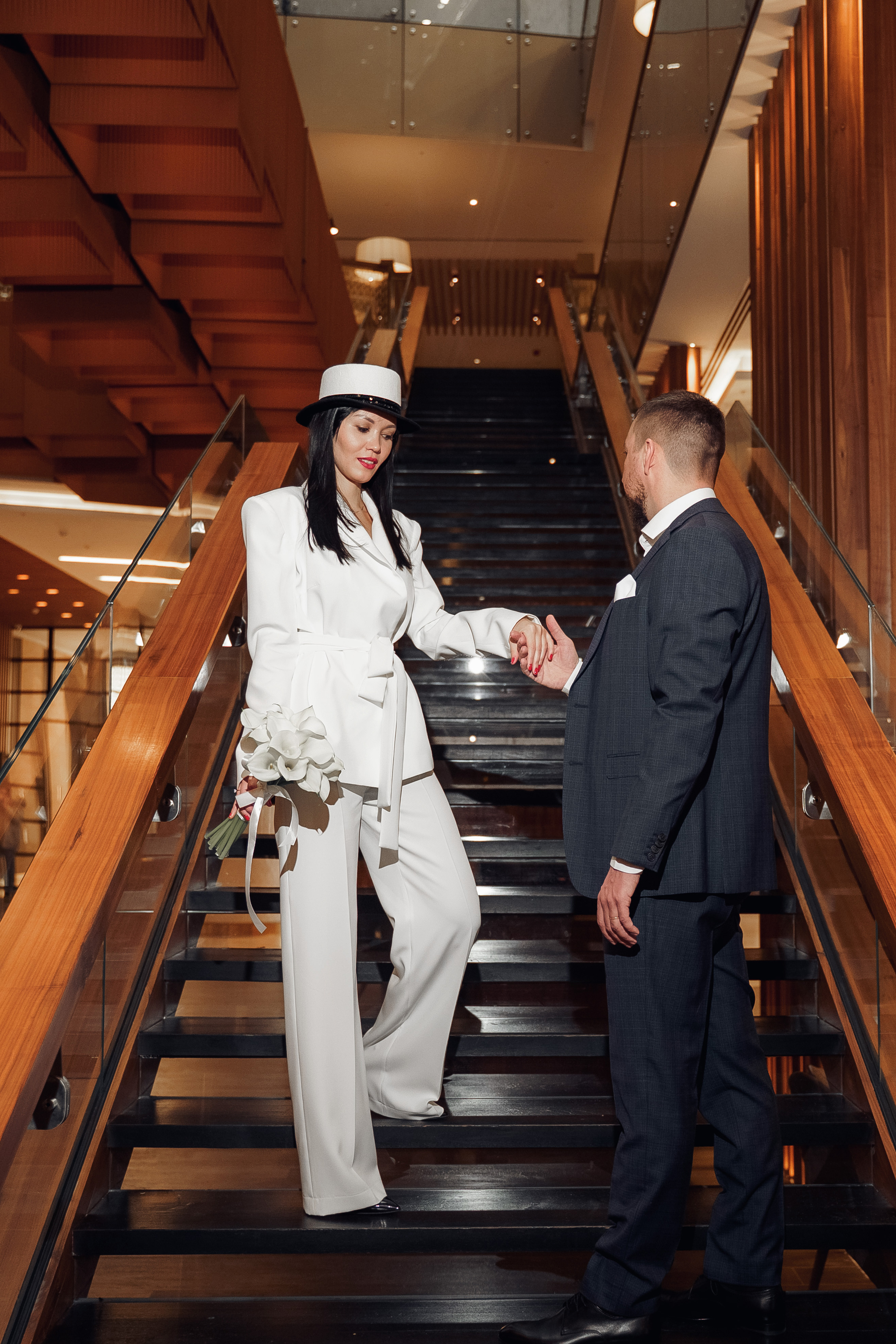 В шляпах ходят не только джентельмены. Свадебный фотограф Москва и МО