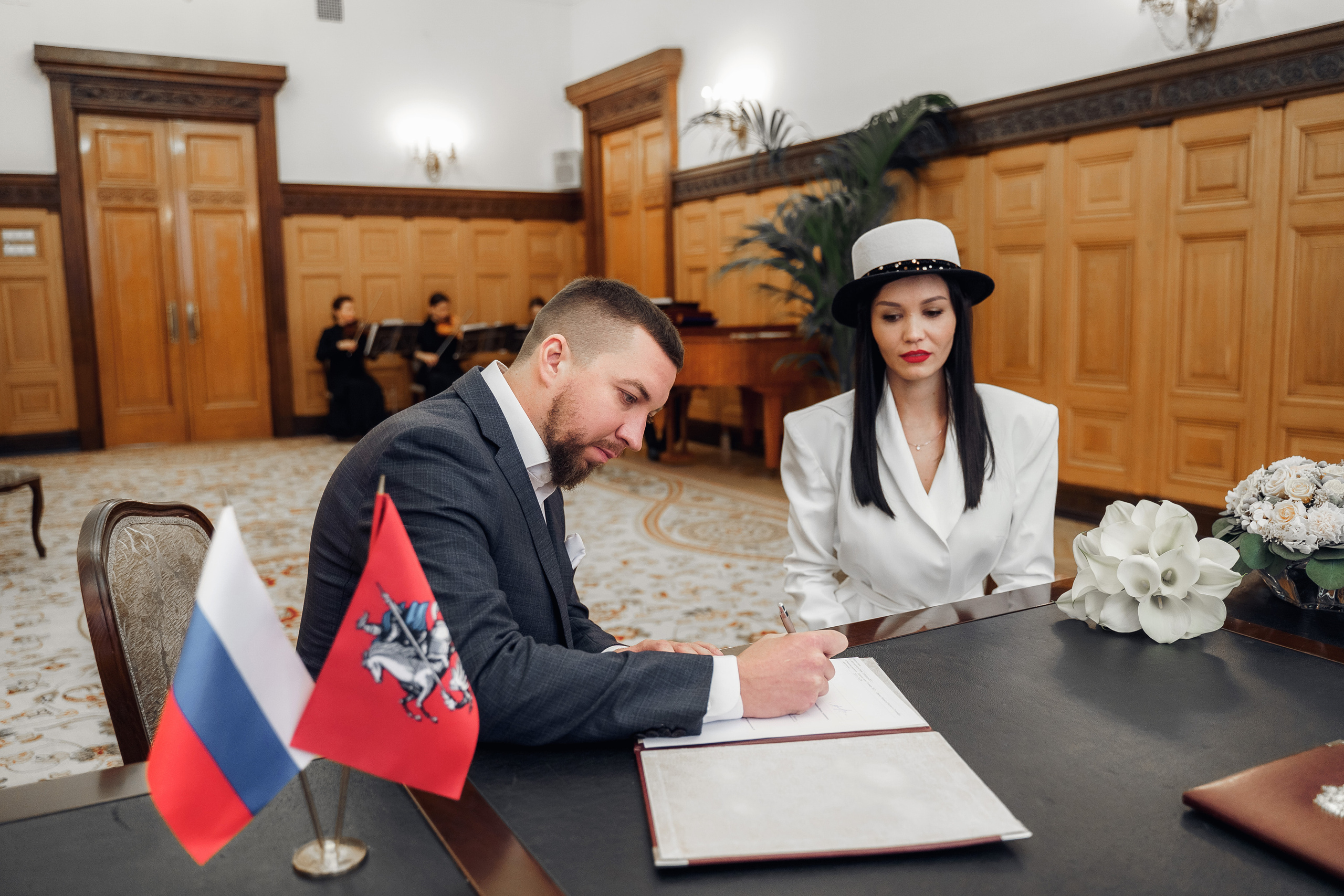 В шляпах ходят не только джентельмены. Свадебный фотограф Москва и МО