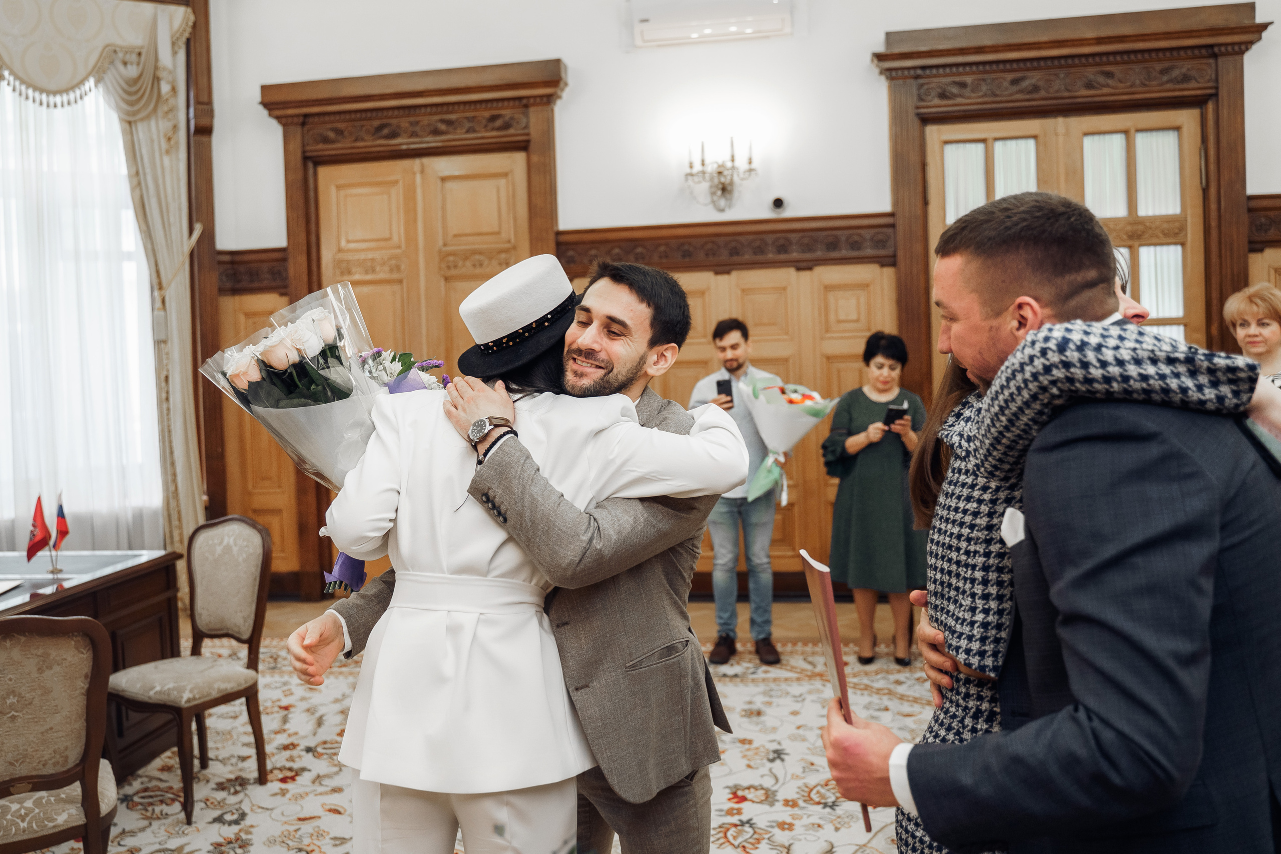 В шляпах ходят не только джентельмены. Свадебный фотограф Москва и МО