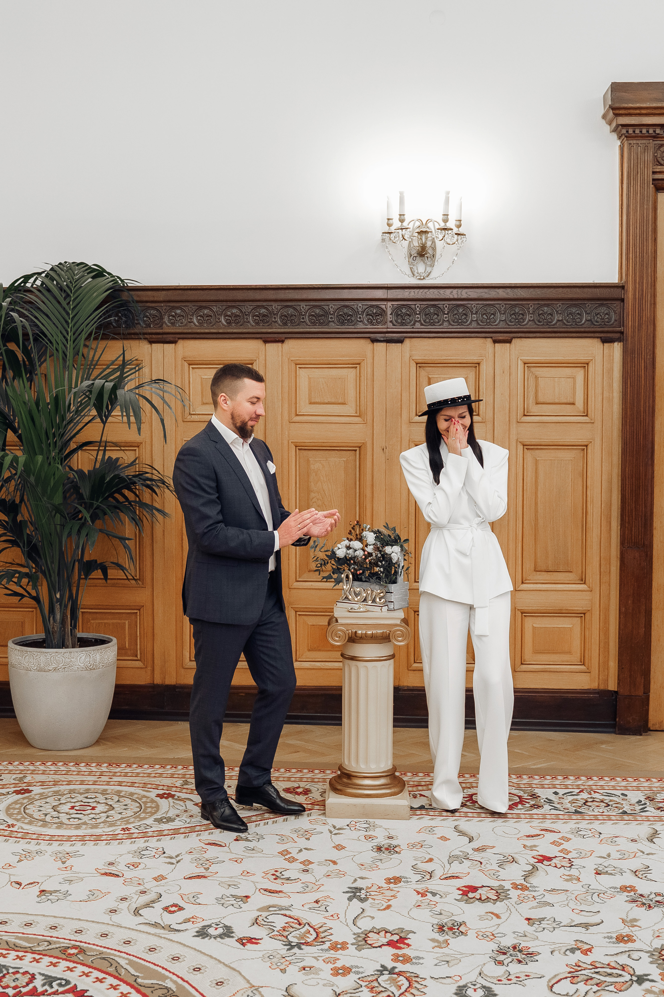 В шляпах ходят не только джентельмены. Свадебный фотограф Москва и МО