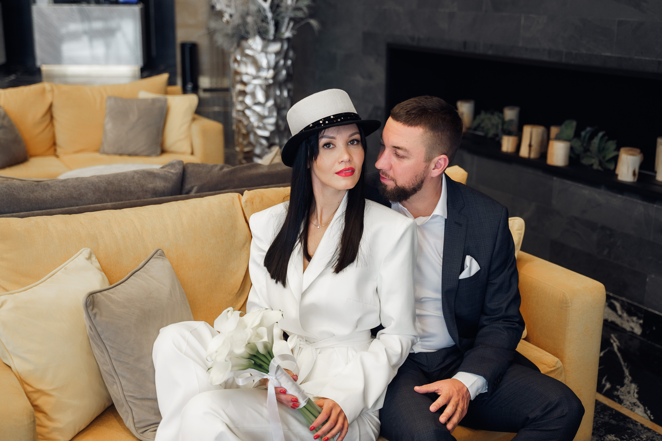 В шляпах ходят не только джентельмены. Свадебный фотограф Москва и МО