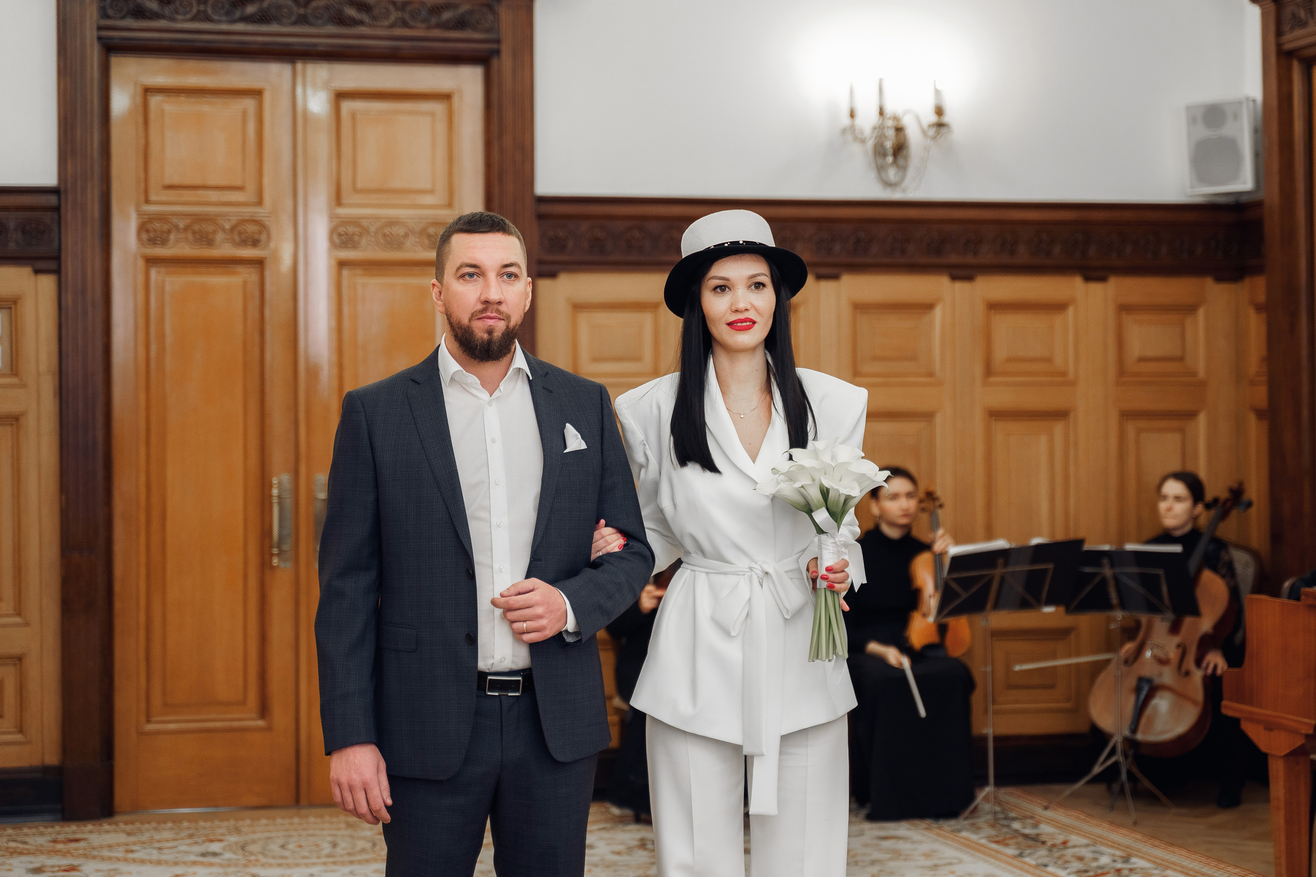 В шляпах ходят не только джентельмены. Свадебный фотограф Москва и МО