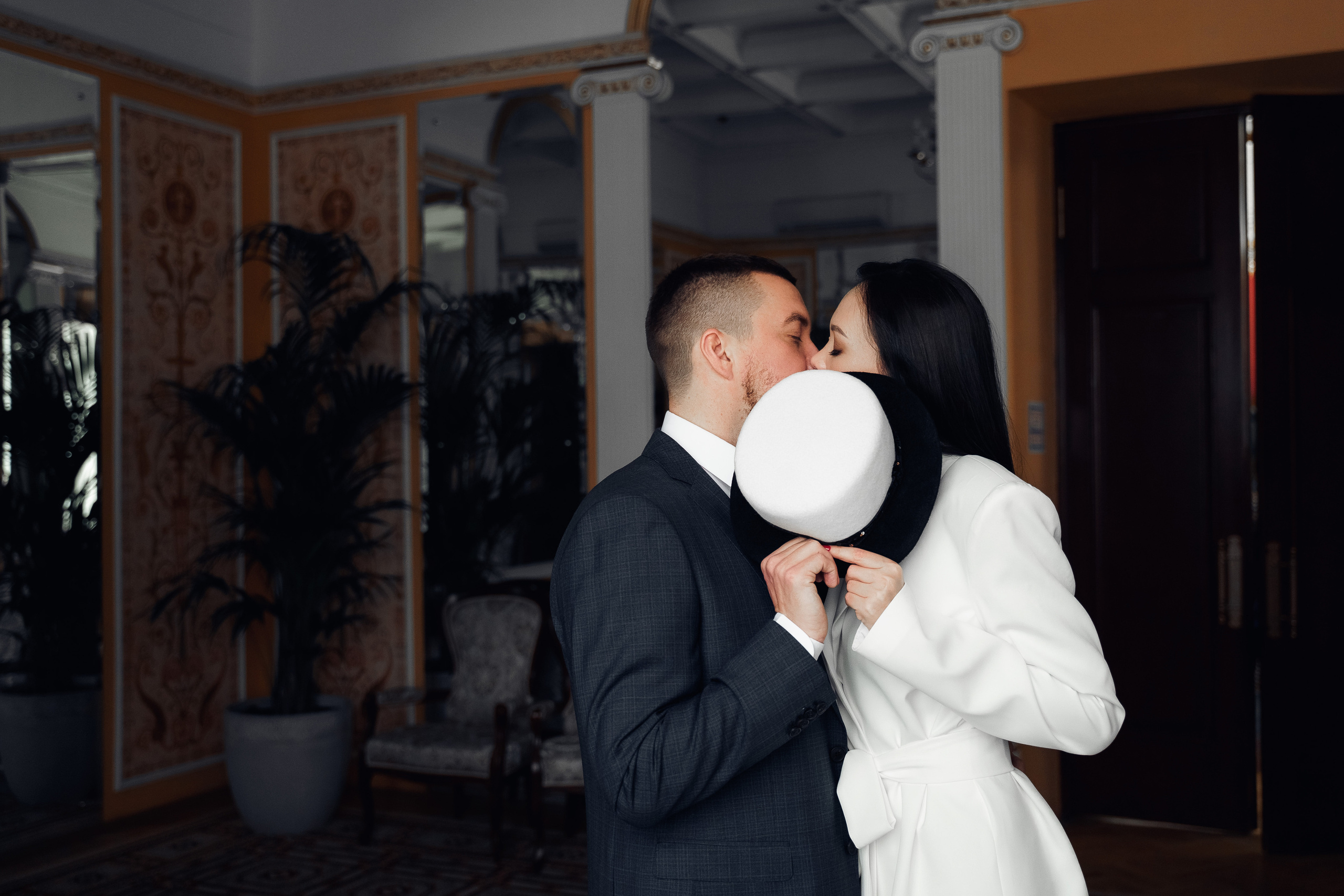 В шляпах ходят не только джентельмены. Свадебный фотограф Москва и МО