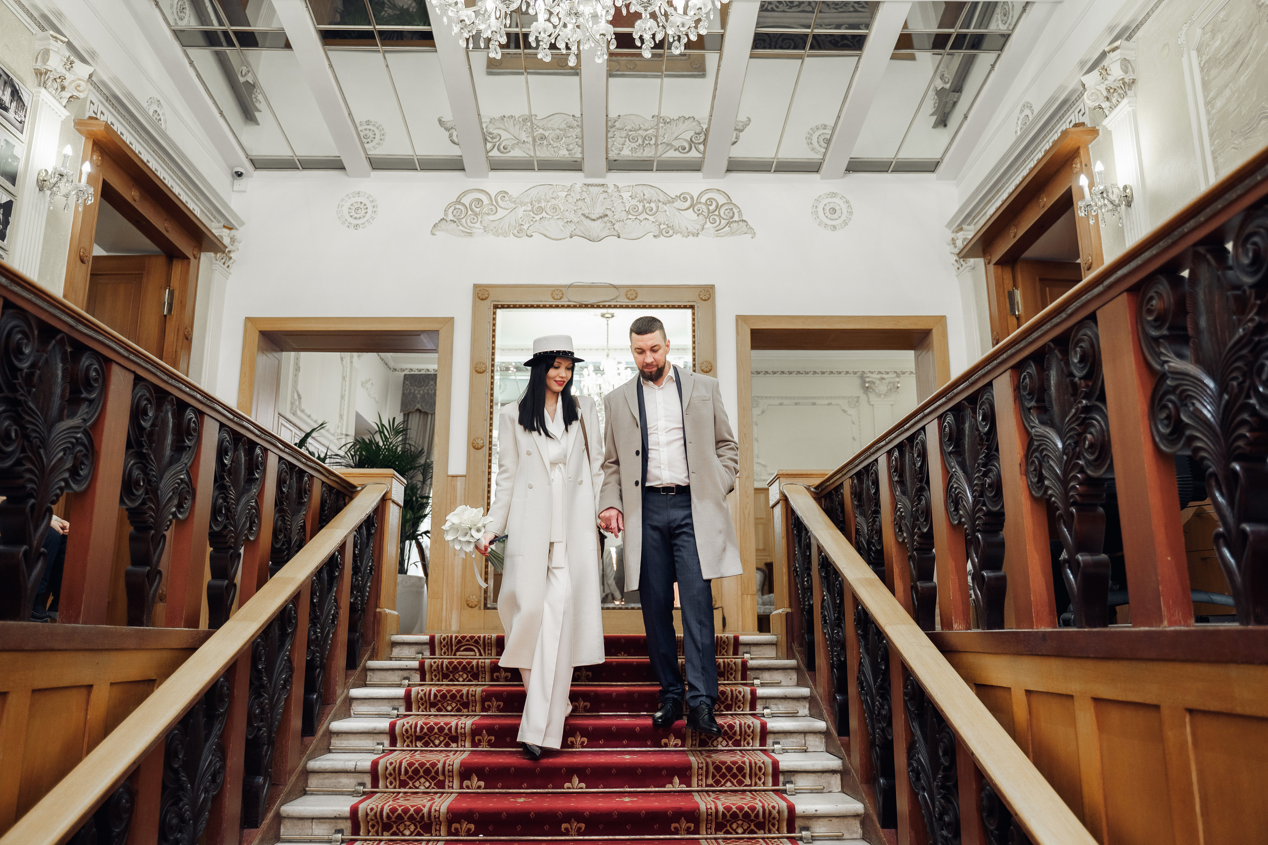 В шляпах ходят не только джентельмены. Свадебный фотограф Москва и МО