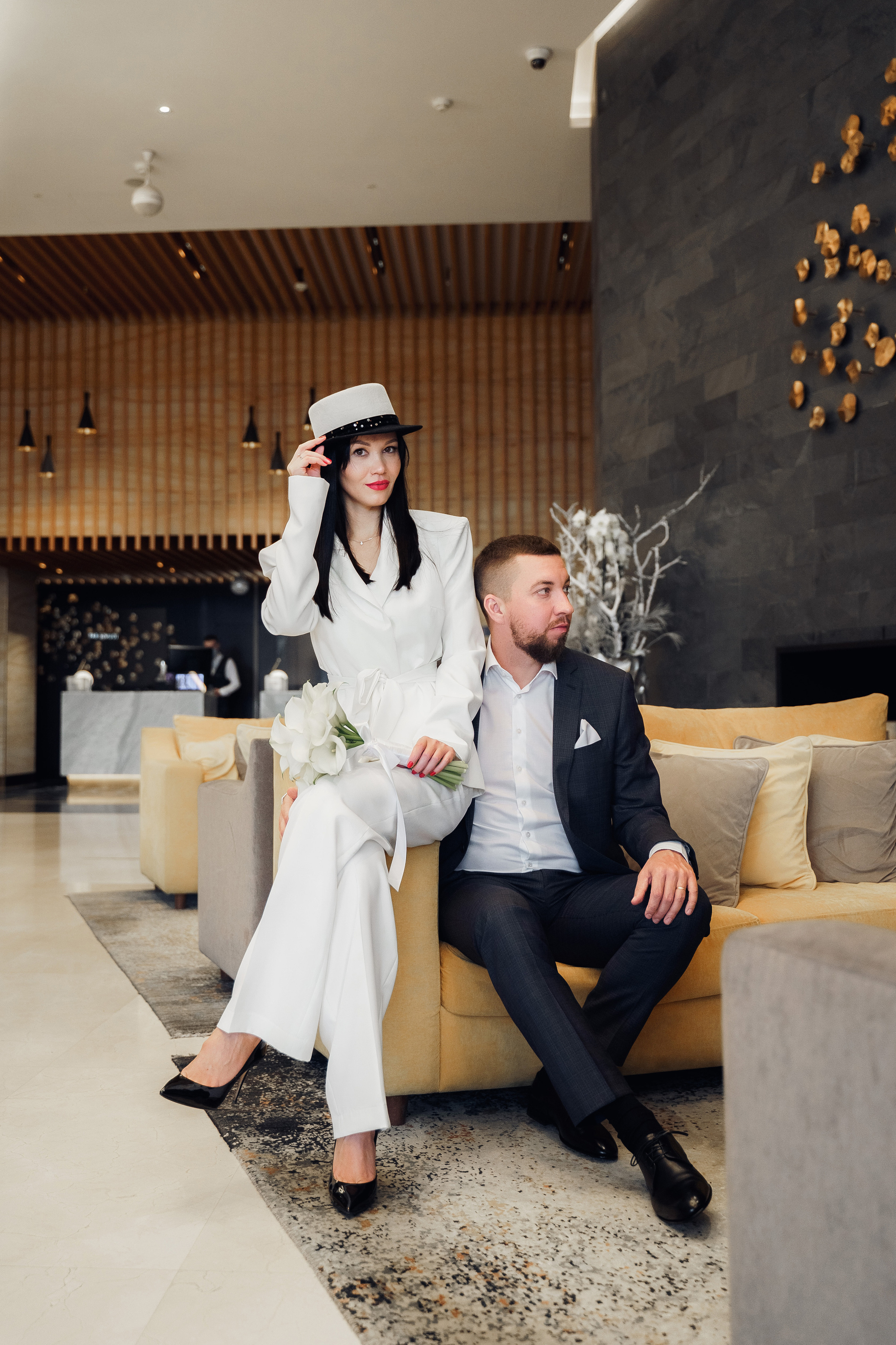 В шляпах ходят не только джентельмены. Свадебный фотограф Москва и МО