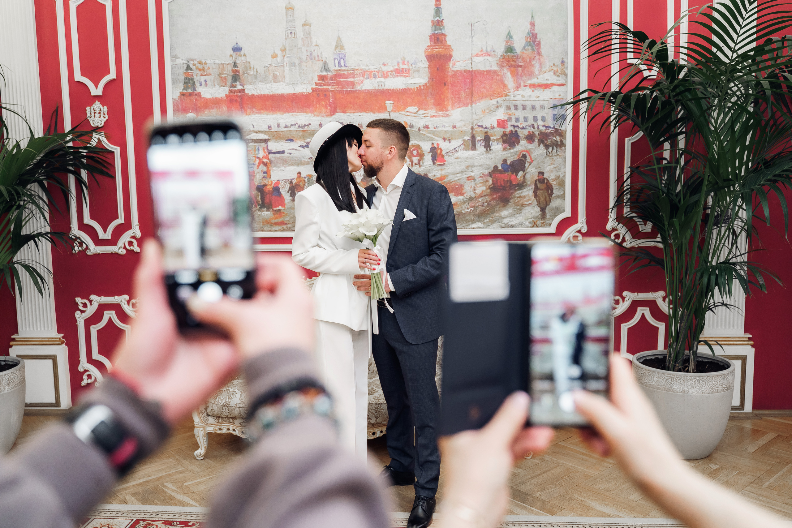 В шляпах ходят не только джентельмены. Свадебный фотограф Москва и МО