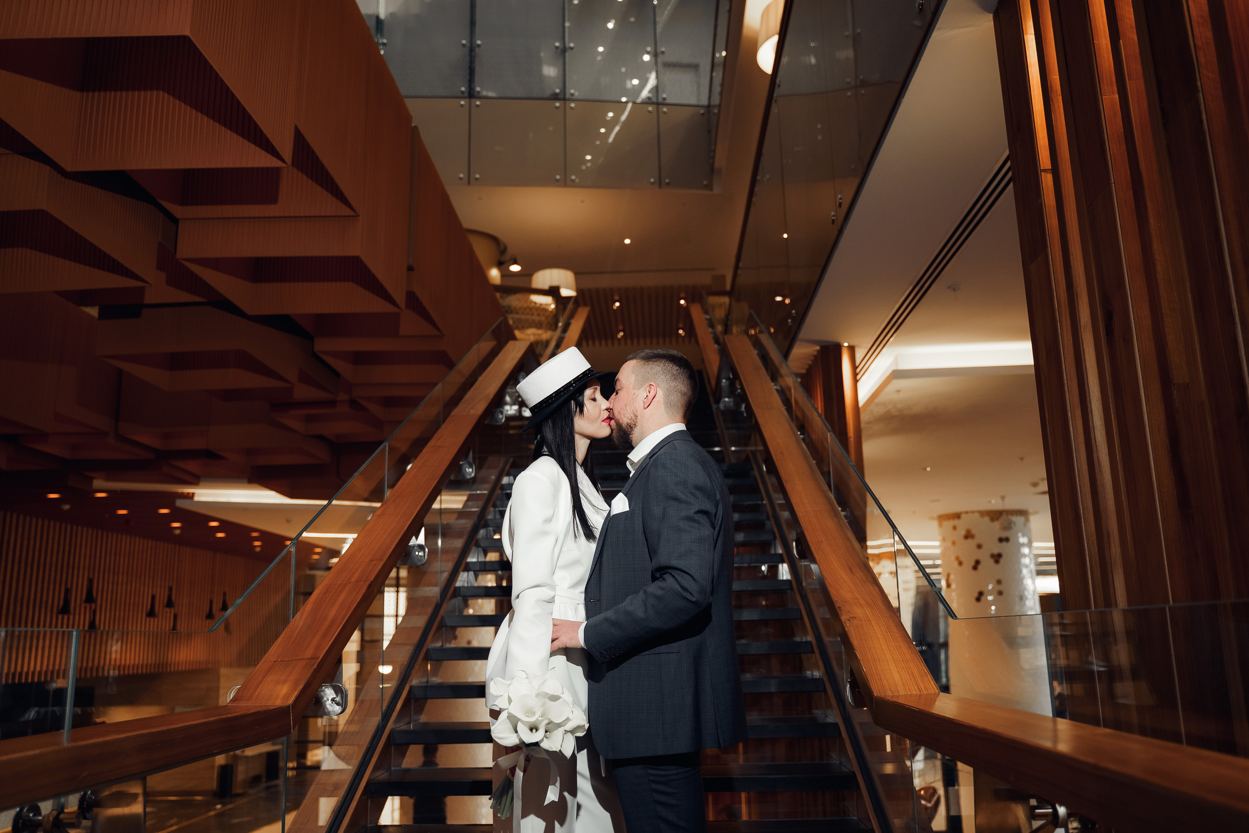 В шляпах ходят не только джентельмены. Свадебный фотограф Москва и МО