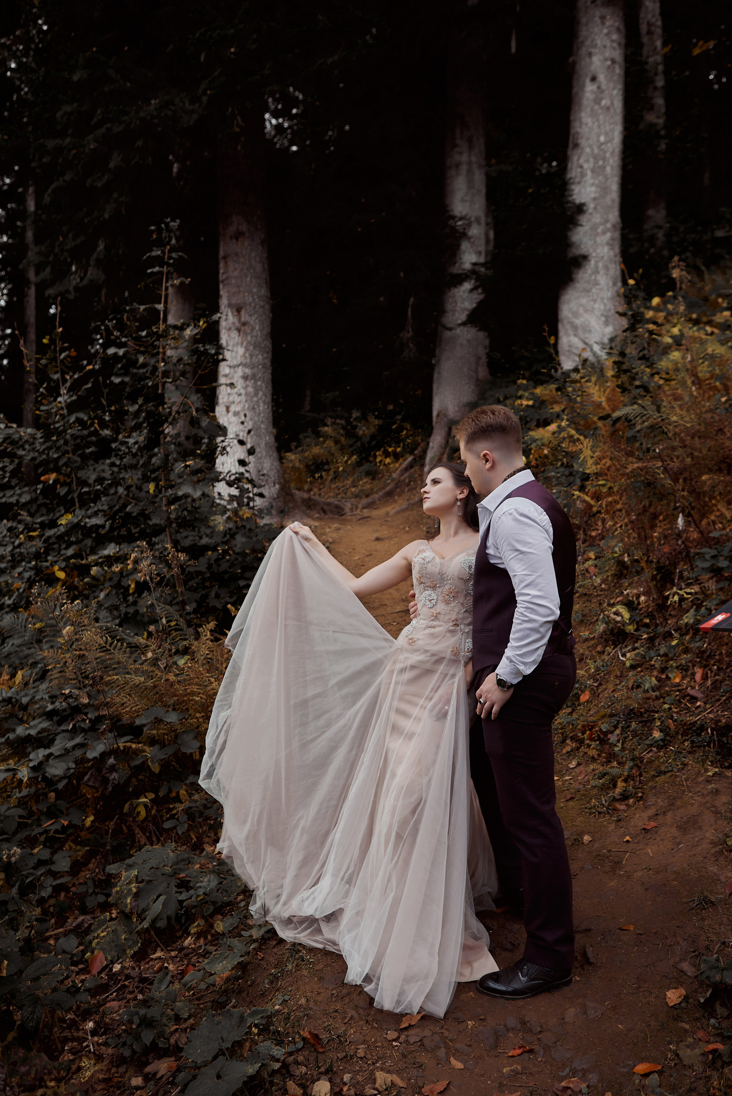 Свадебная фотосессия в горах. Свадебный и семейный фотограф в Сочи-Красной поляне Ларионова Анна