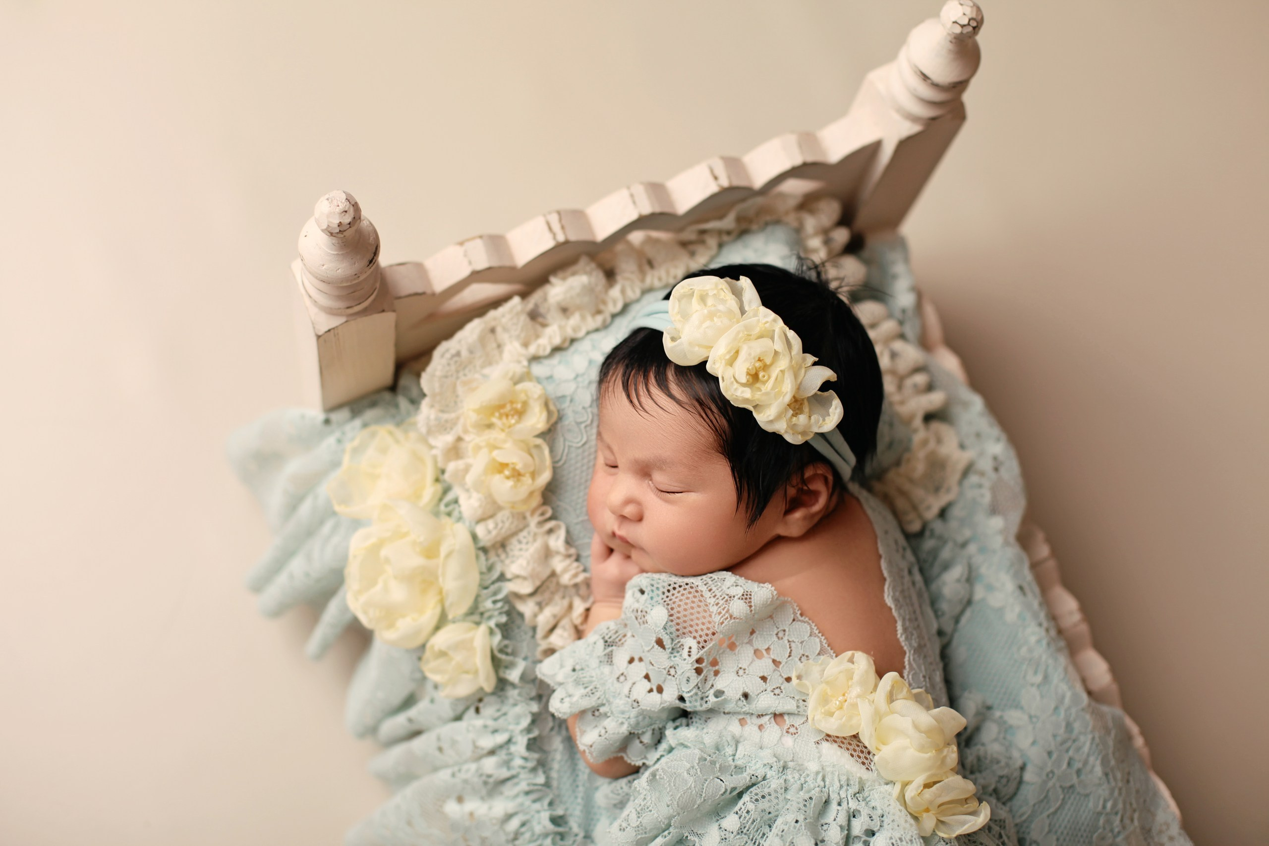 Эльмира, 6 дней. Фотограф новорожденных newborn ньюборн в Москве