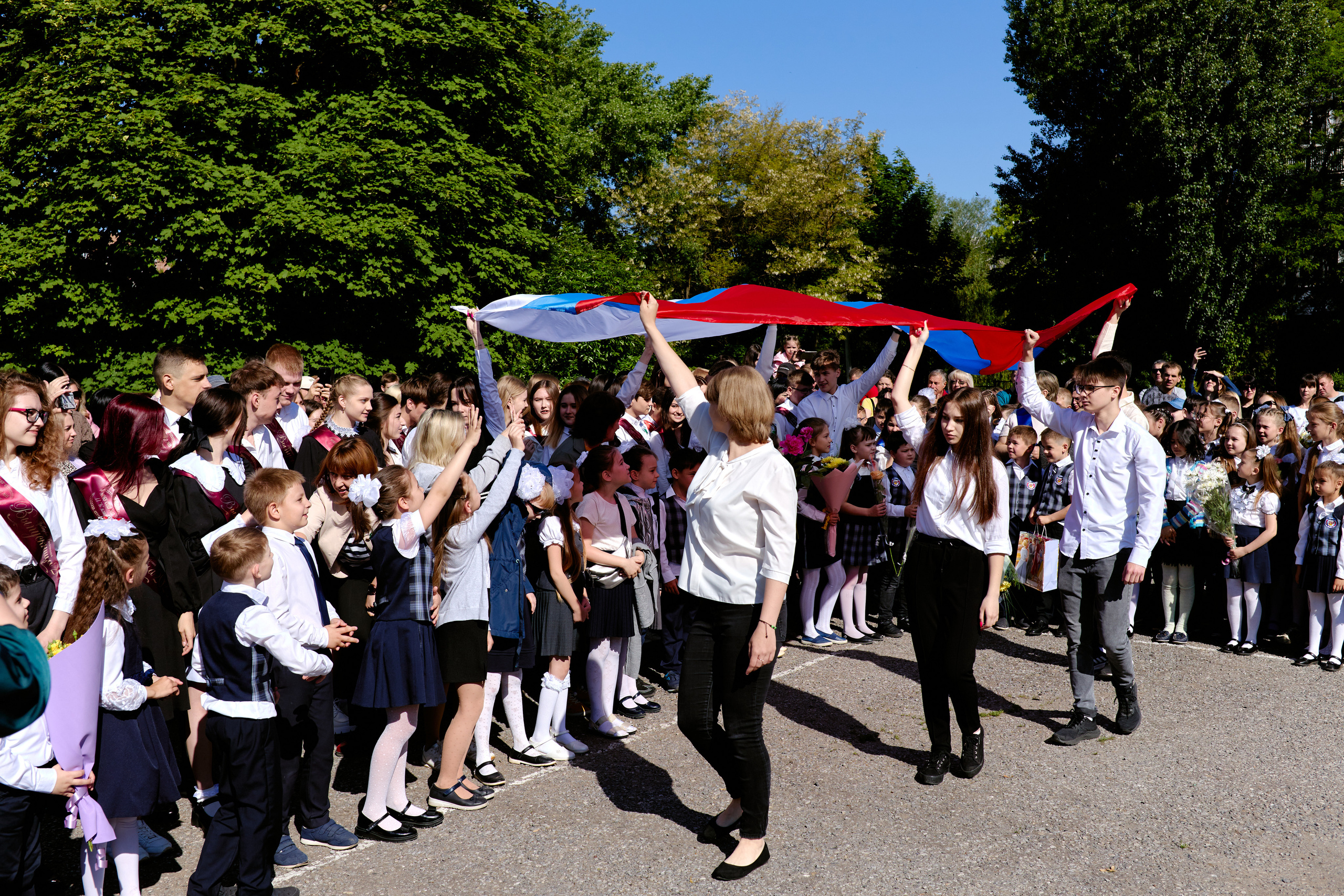 Сьемка на 1 сентебря. Фотограф Выпускные альбомы Таганрог Сергей Коробченко