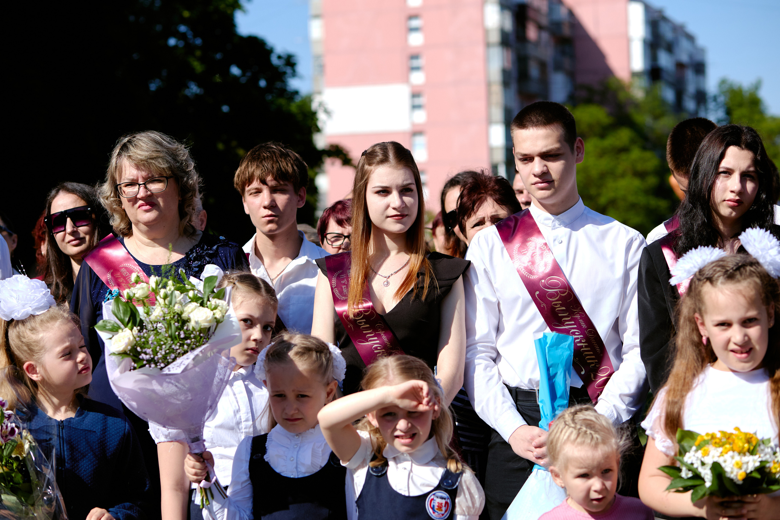 Сьемка на 1 сентебря. Фотограф Выпускные альбомы Таганрог Сергей Коробченко