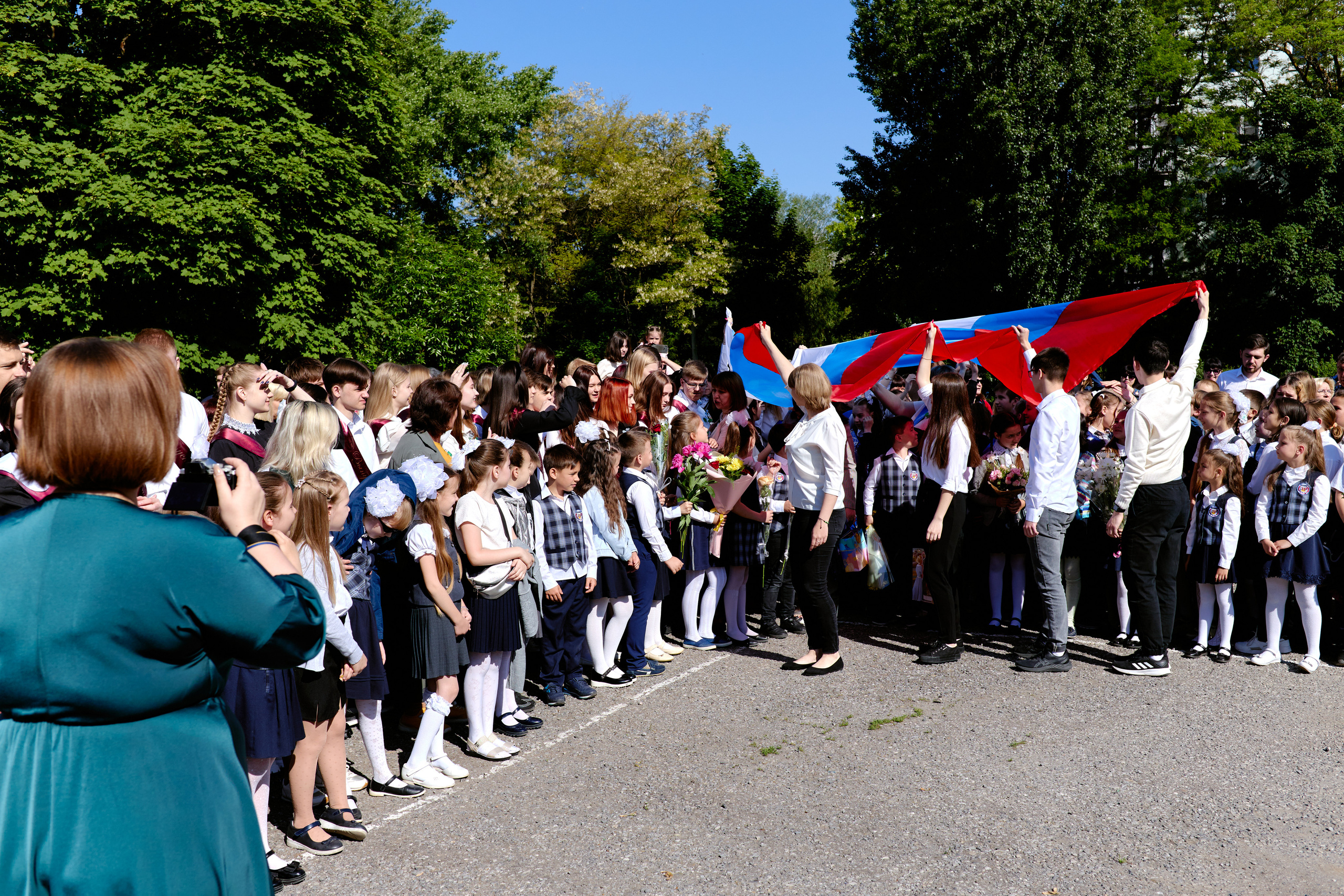 Сьемка на 1 сентебря. Фотограф Выпускные альбомы Таганрог Сергей Коробченко