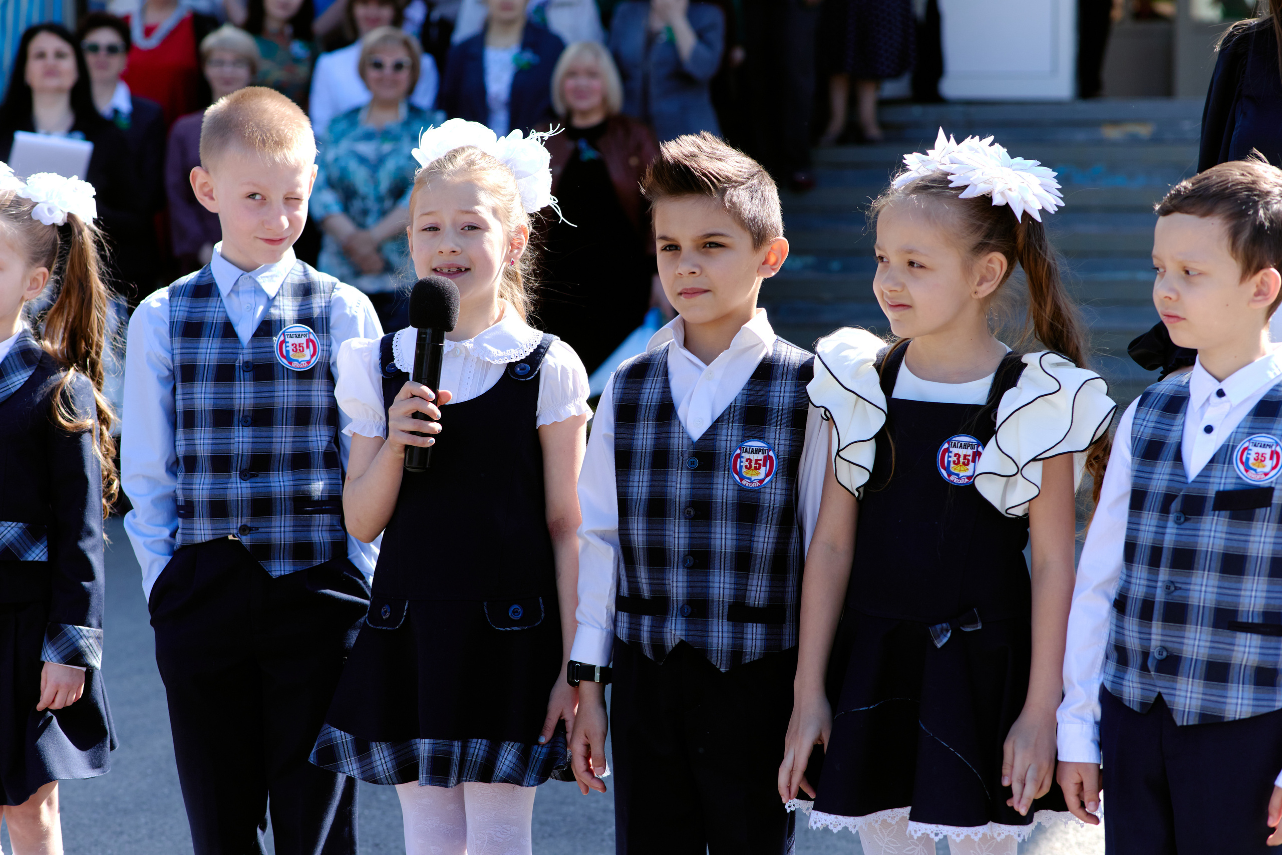 Сьемка на 1 сентебря. Фотограф Выпускные альбомы Таганрог Сергей Коробченко