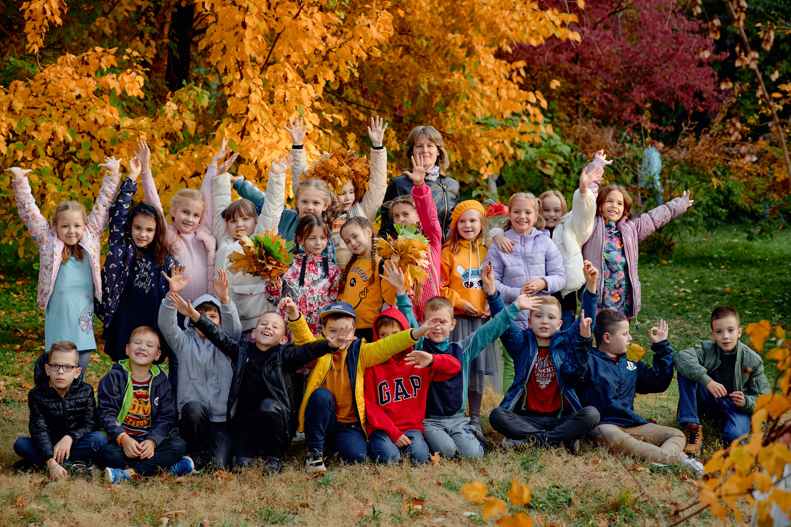 Осенние прогулки В парке