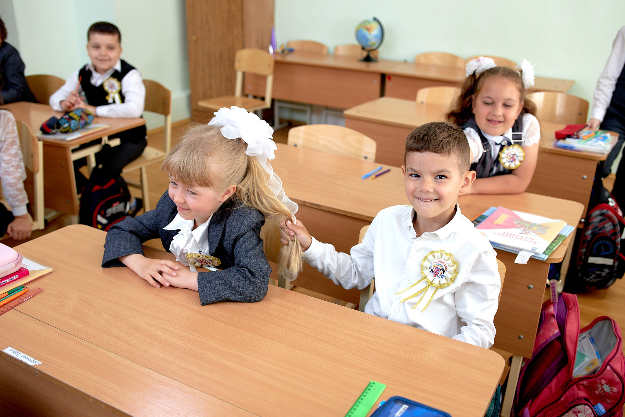 Сьемка на 1 сентебря. Фотограф Выпускные альбомы Таганрог Сергей Коробченко