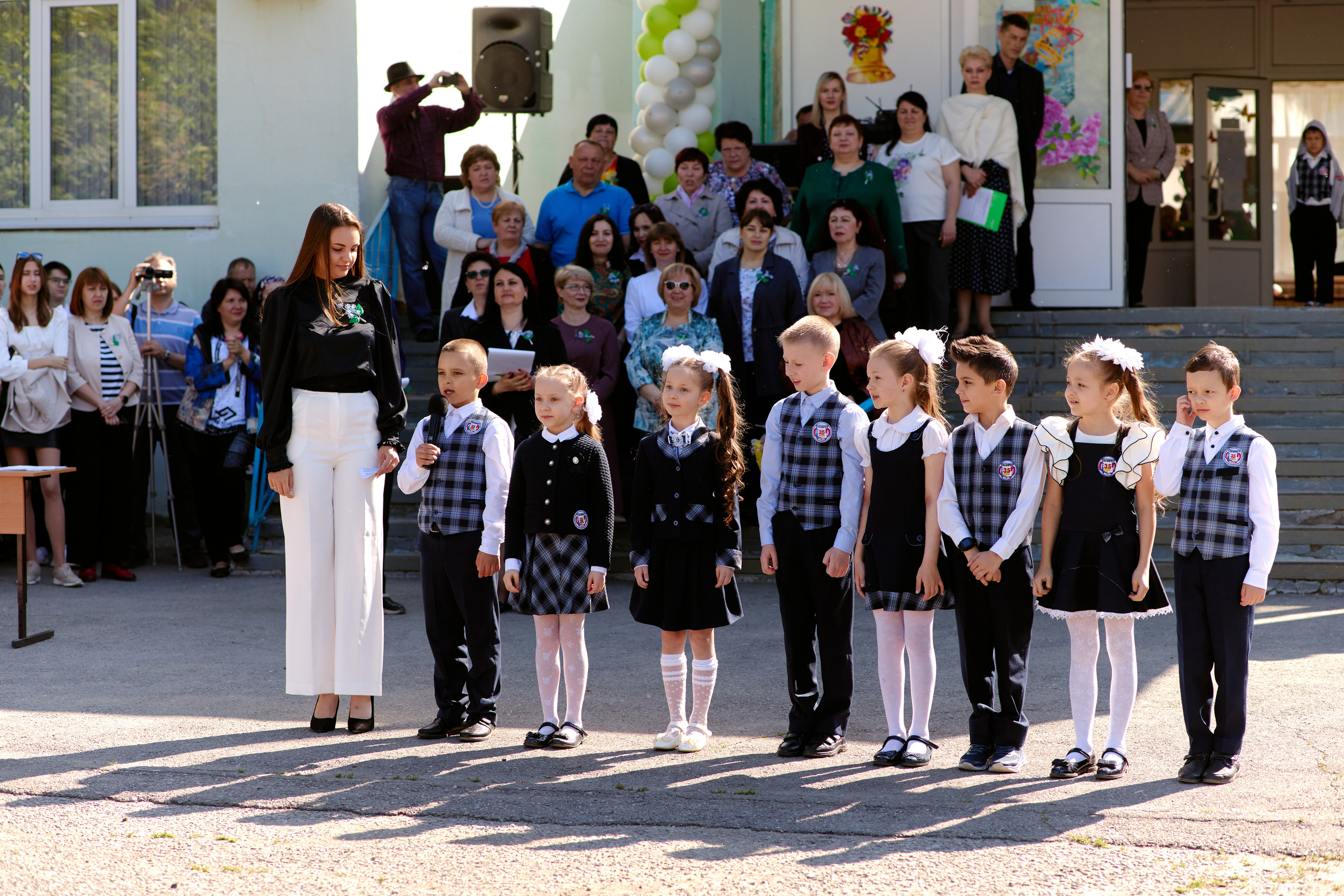 Сьемка на 1 сентебря. Фотограф Выпускные альбомы Таганрог Сергей Коробченко