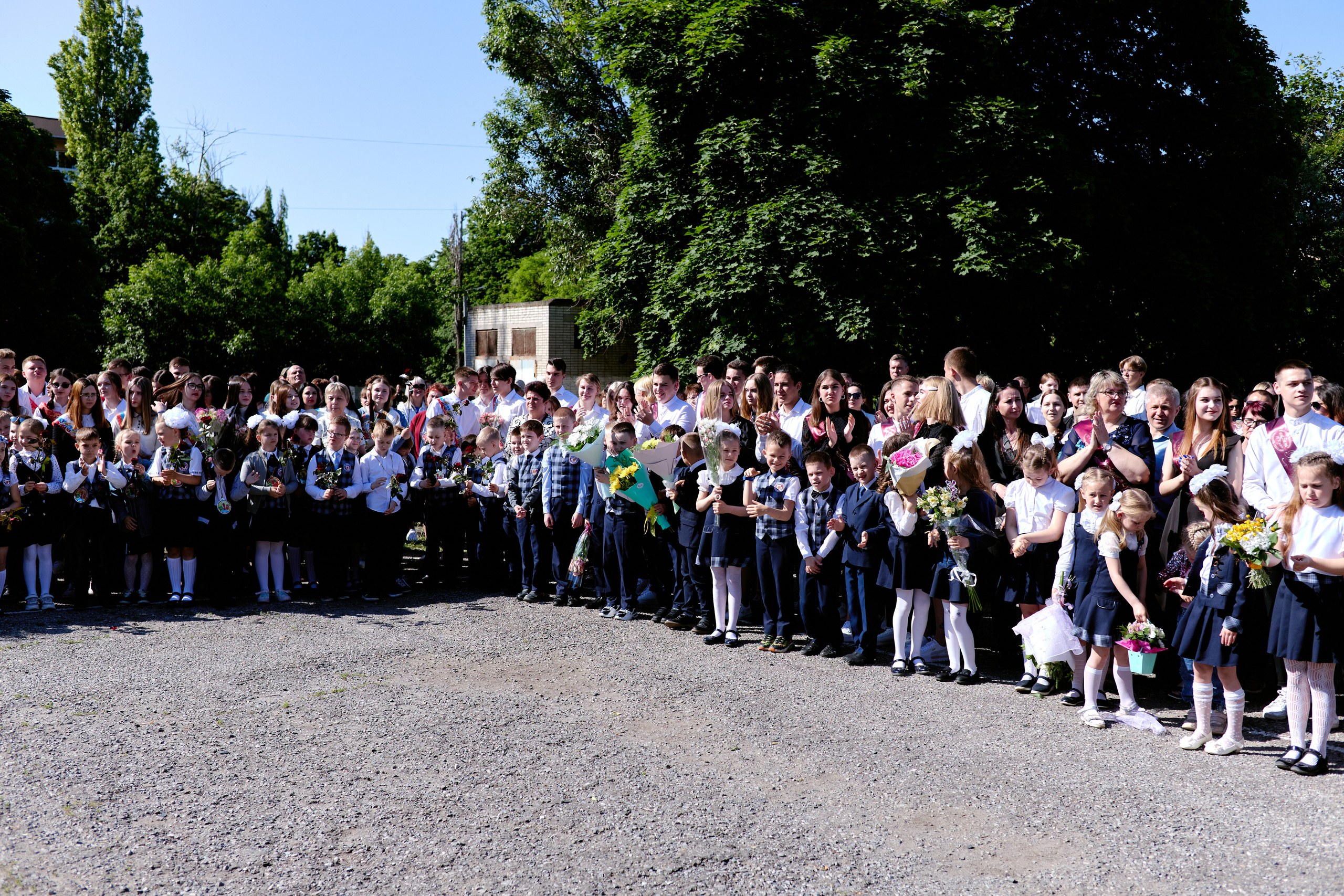 Сьемка на 1 сентебря. Фотограф Выпускные альбомы Таганрог Сергей Коробченко