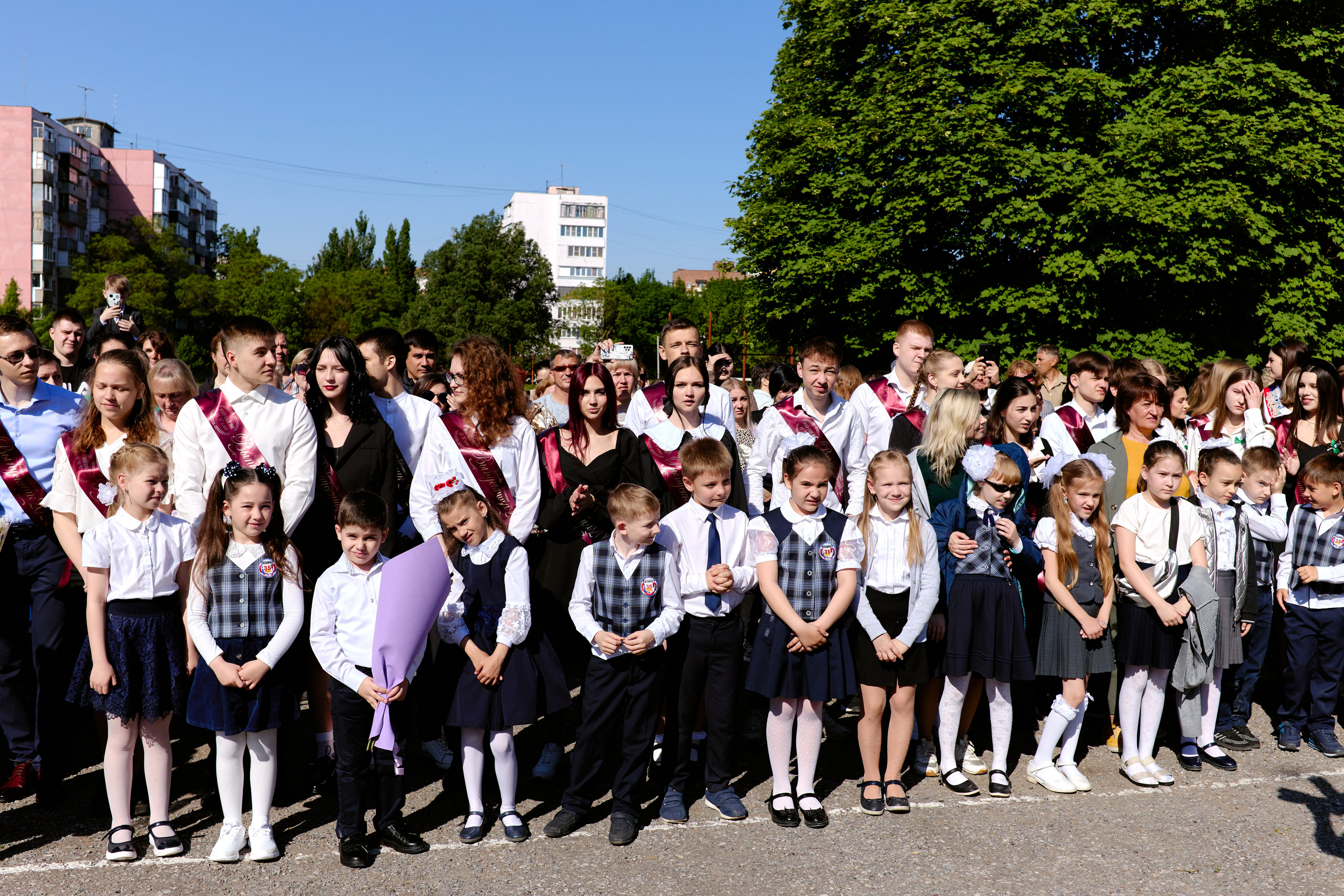 Сьемка на 1 сентебря. Фотограф Выпускные альбомы Таганрог Сергей Коробченко