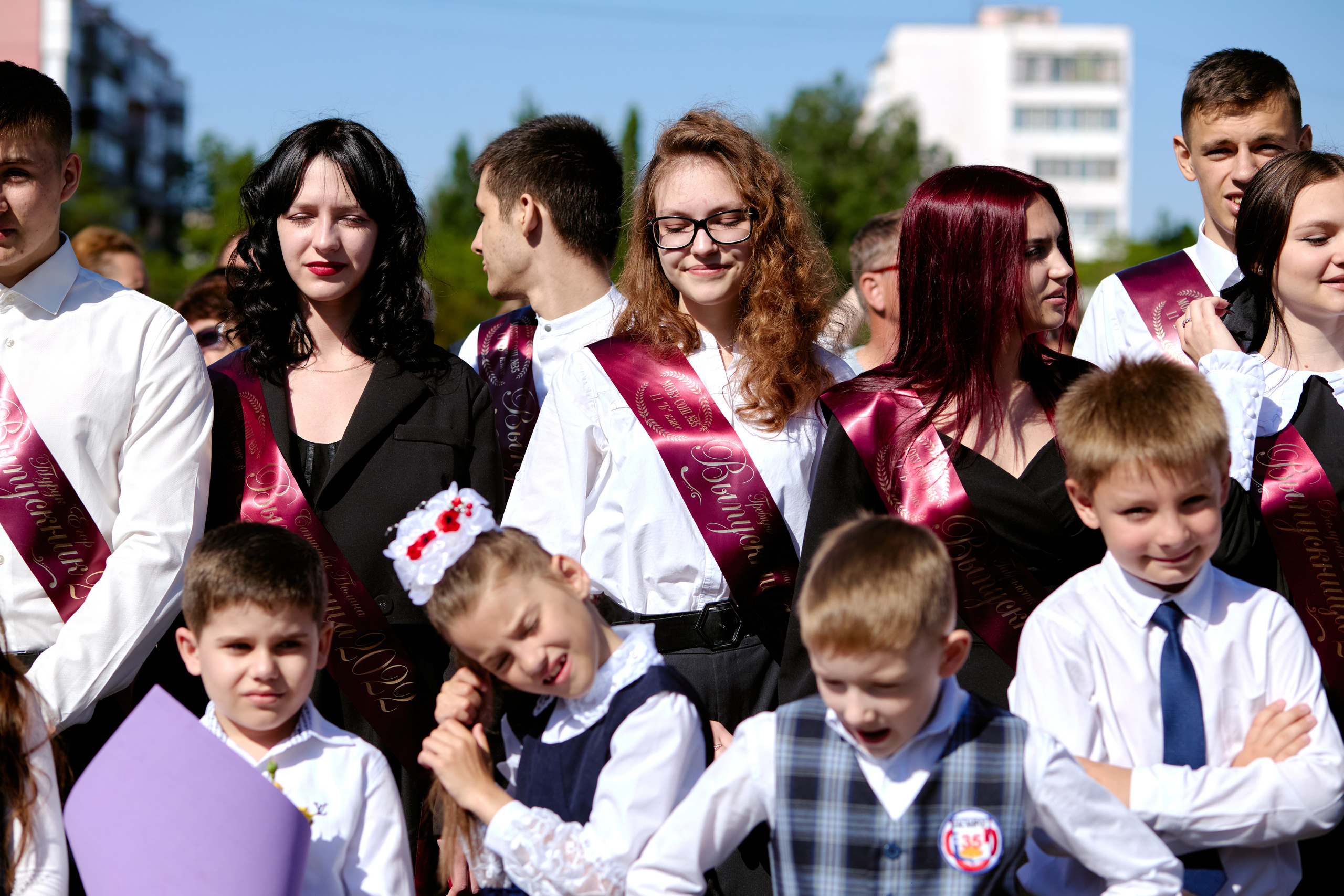 Сьемка на 1 сентебря. Фотограф Выпускные альбомы Таганрог Сергей Коробченко