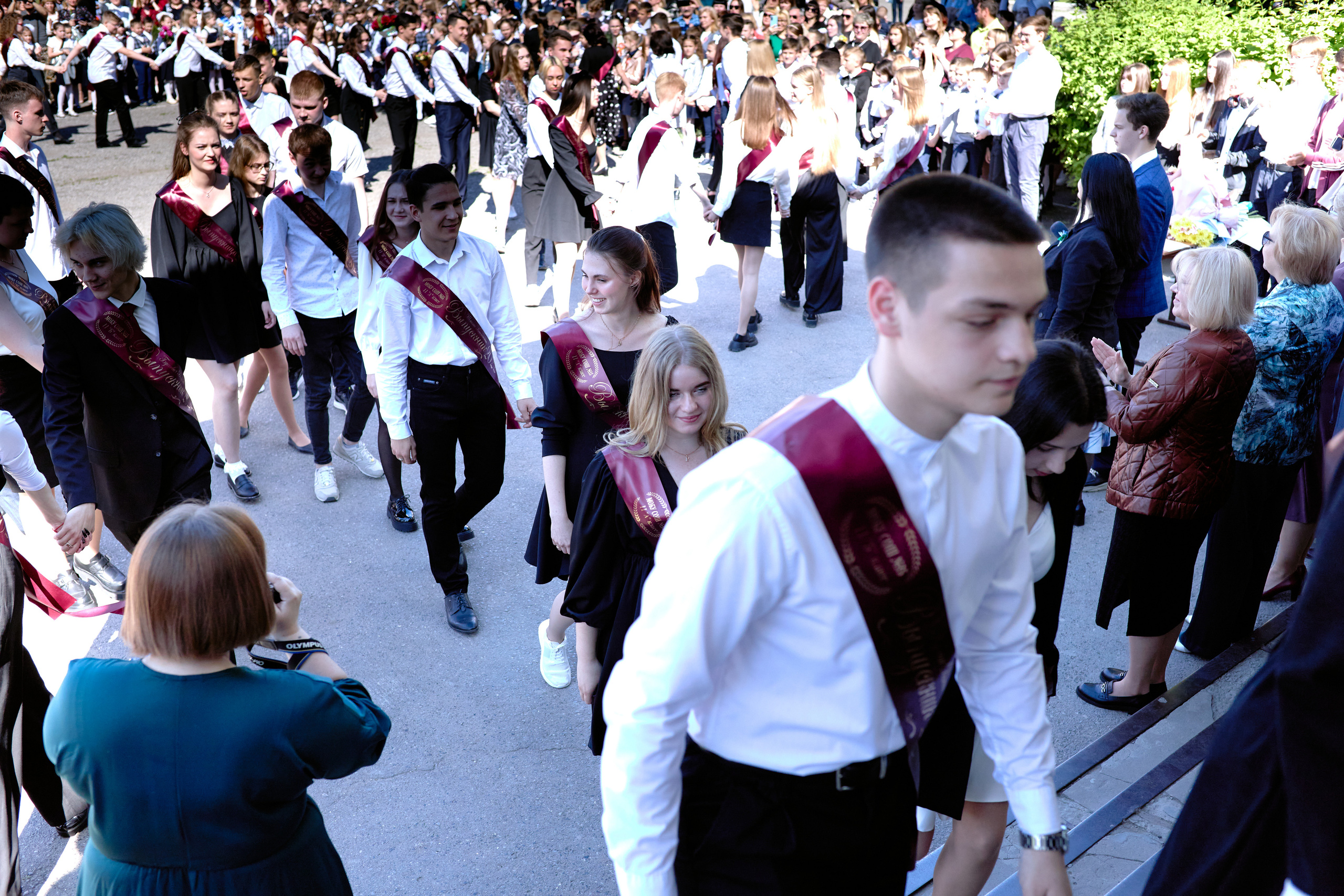 Сьемка на 1 сентебря. Фотограф Выпускные альбомы Таганрог Сергей Коробченко