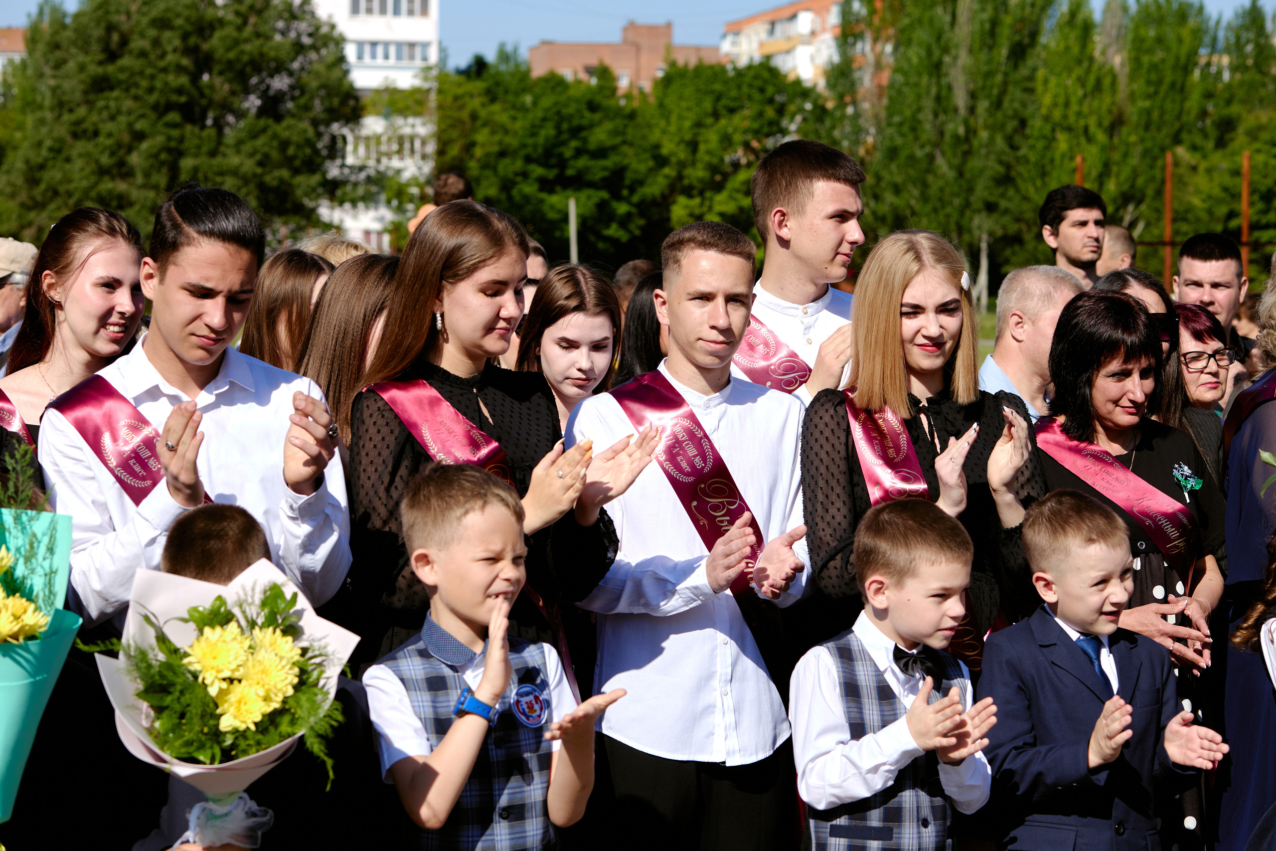 Сьемка на 1 сентебря. Фотограф Выпускные альбомы Таганрог Сергей Коробченко