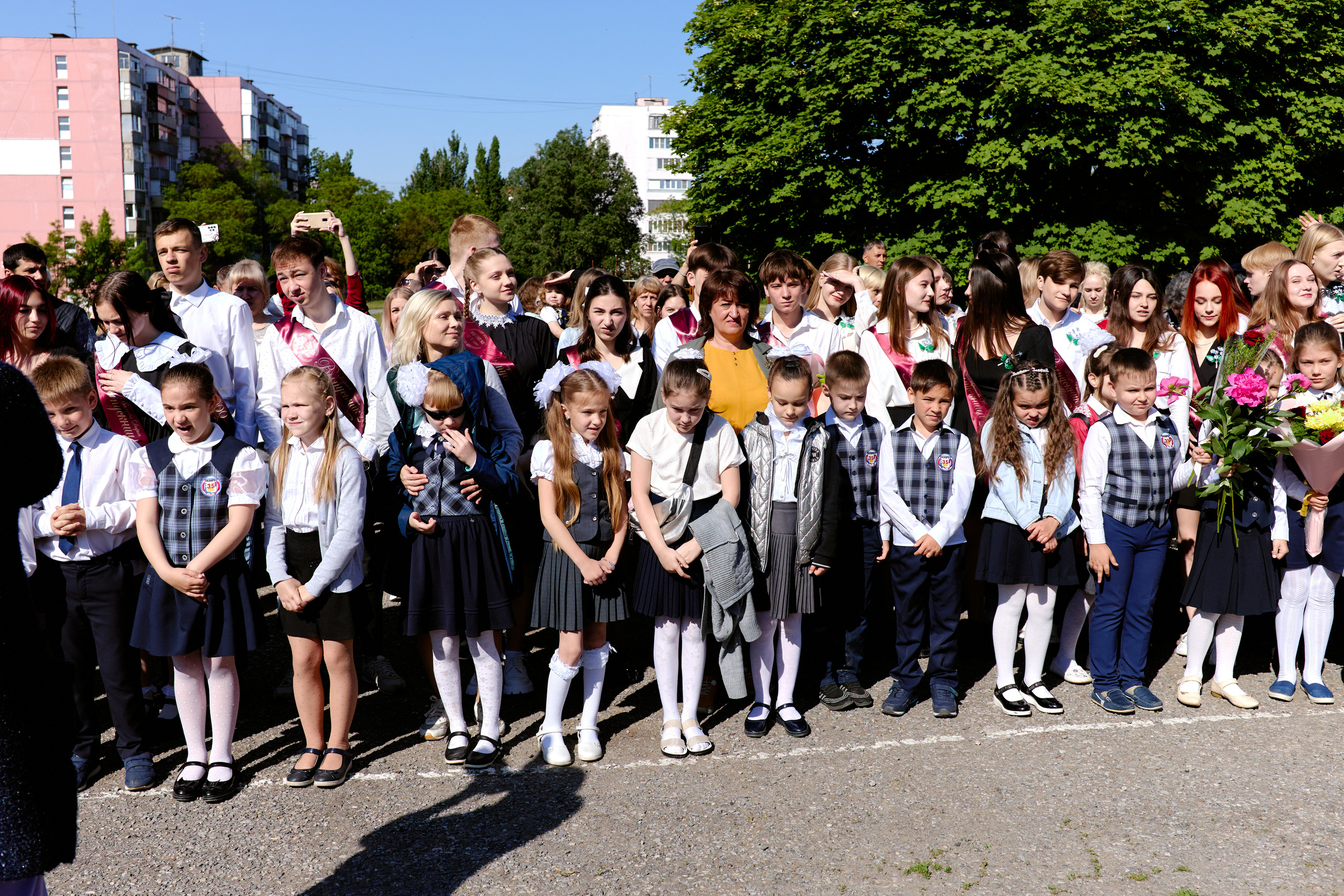 Сьемка на 1 сентебря. Фотограф Выпускные альбомы Таганрог Сергей Коробченко