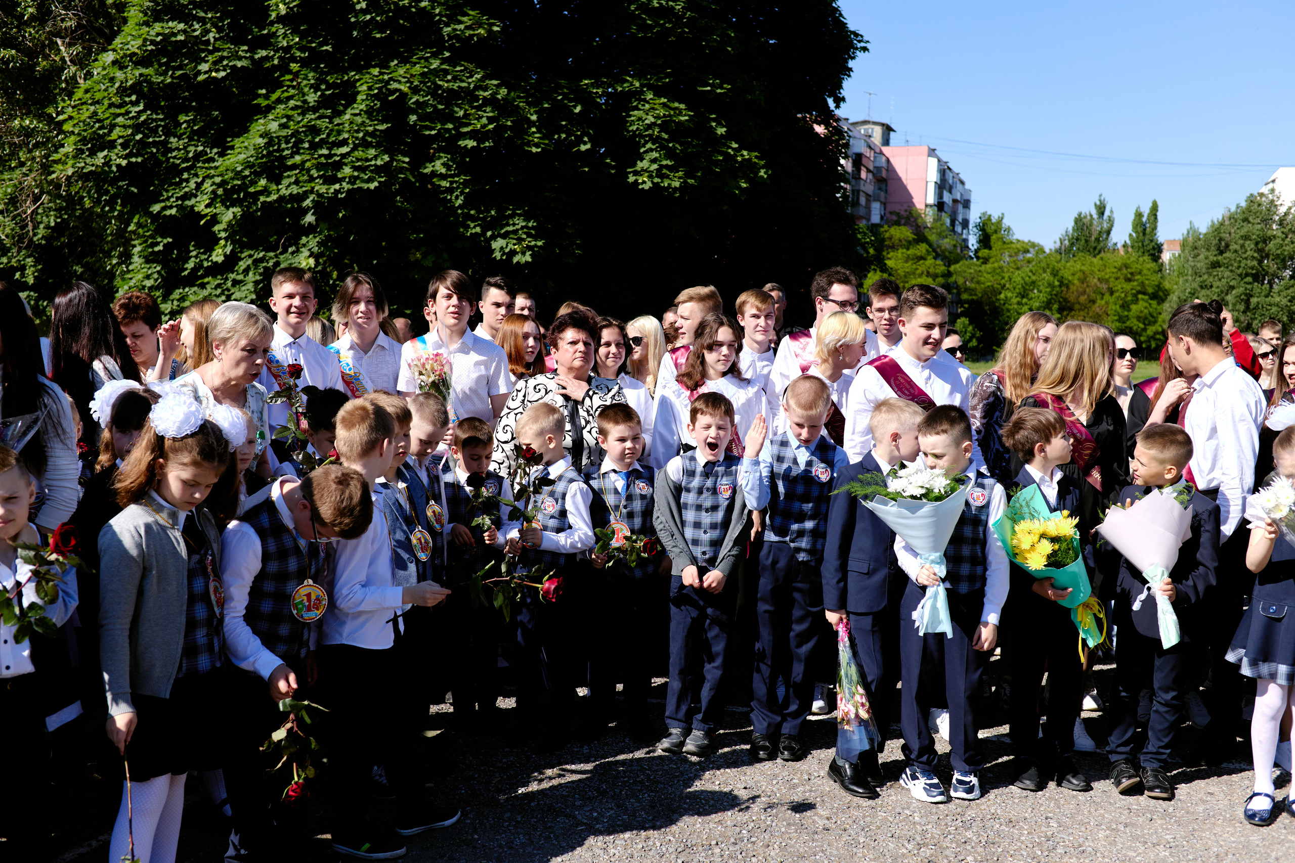 Сьемка на 1 сентебря. Фотограф Выпускные альбомы Таганрог Сергей Коробченко