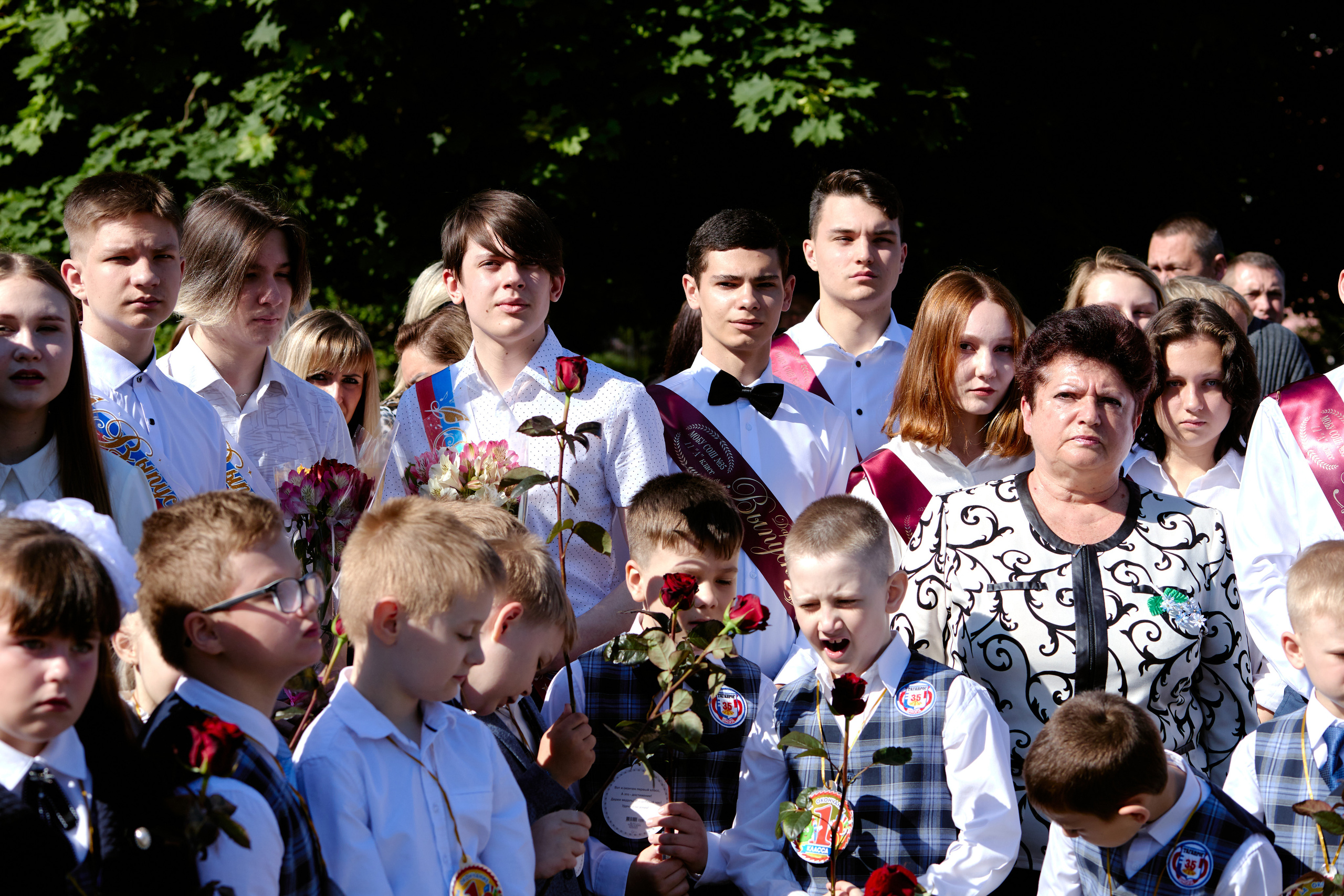 Сьемка на 1 сентебря. Фотограф Выпускные альбомы Таганрог Сергей Коробченко