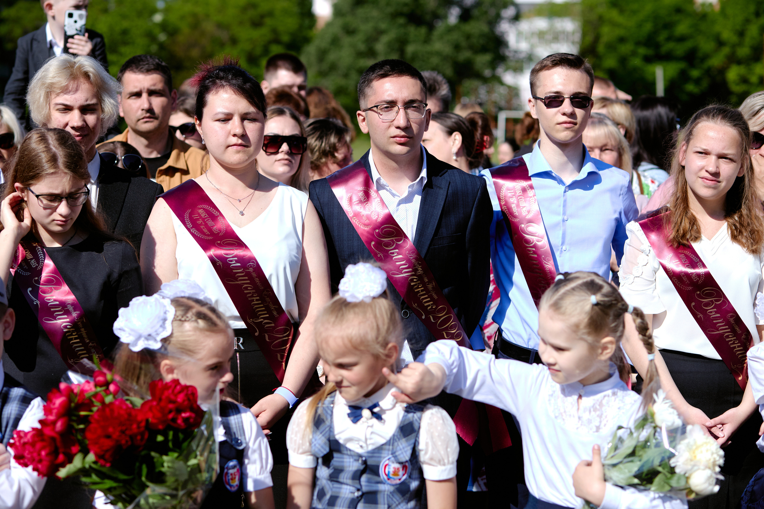 Сьемка на 1 сентебря. Фотограф Выпускные альбомы Таганрог Сергей Коробченко