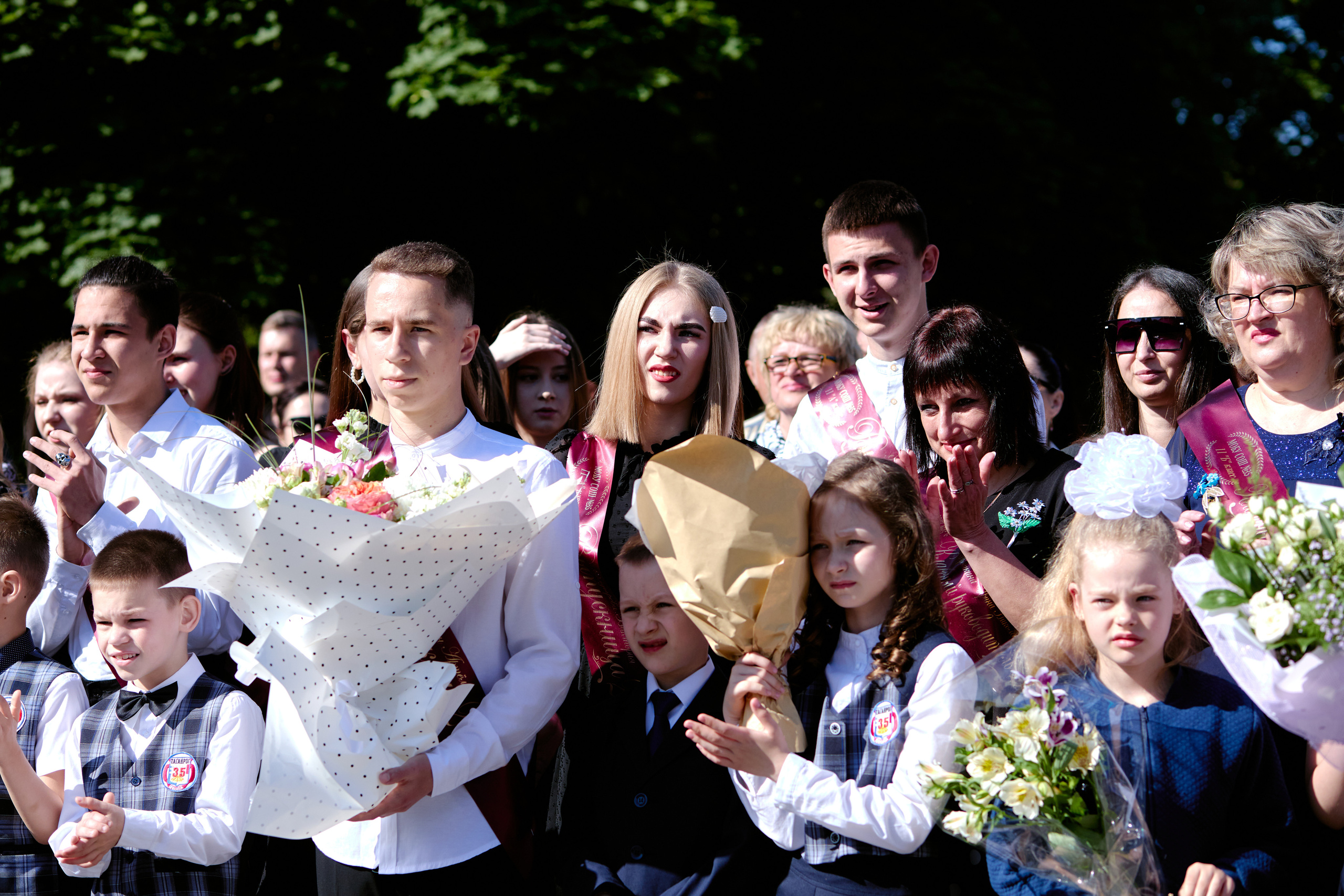 Сьемка на 1 сентебря. Фотограф Выпускные альбомы Таганрог Сергей Коробченко