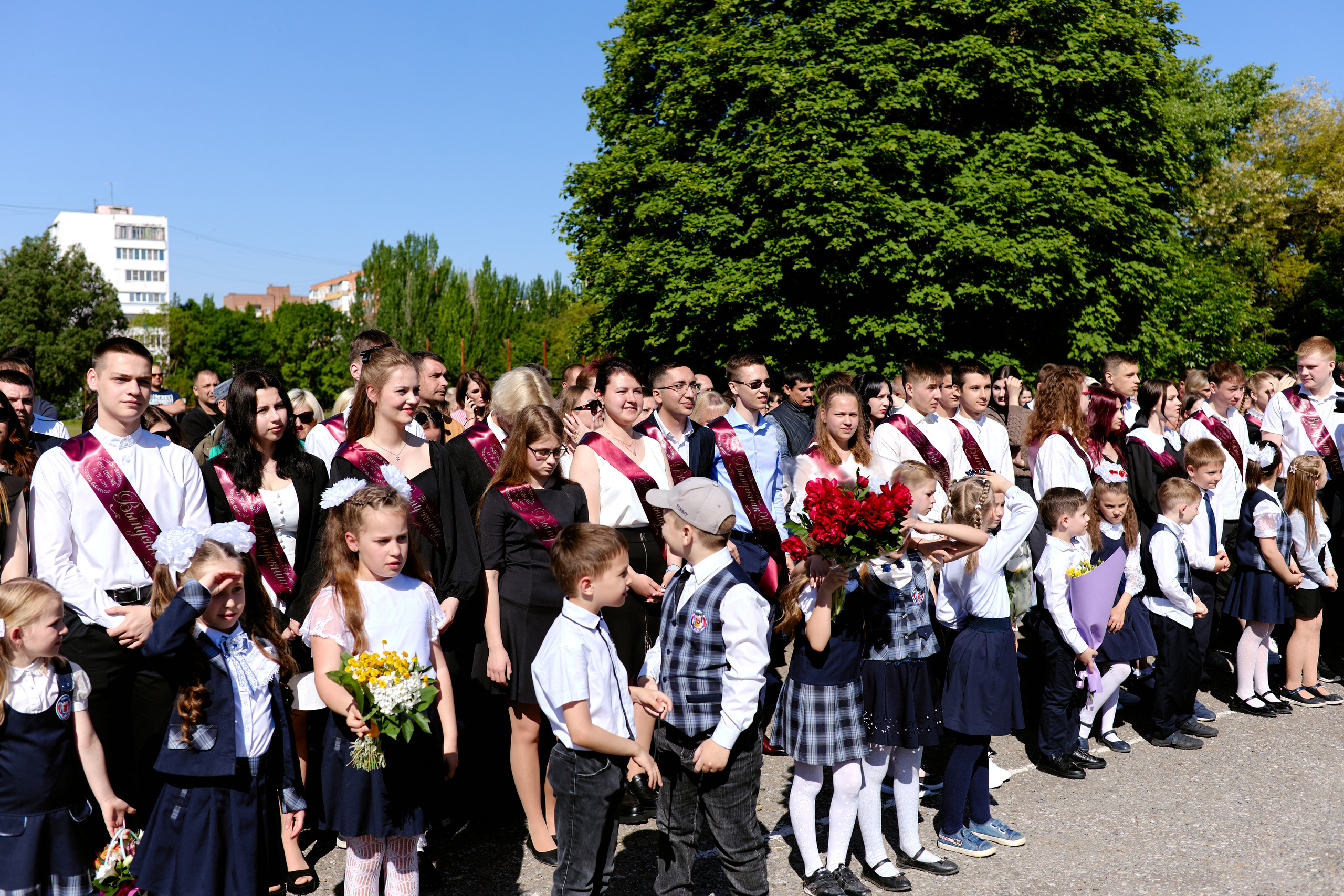 Сьемка на 1 сентебря. Фотограф Выпускные альбомы Таганрог Сергей Коробченко