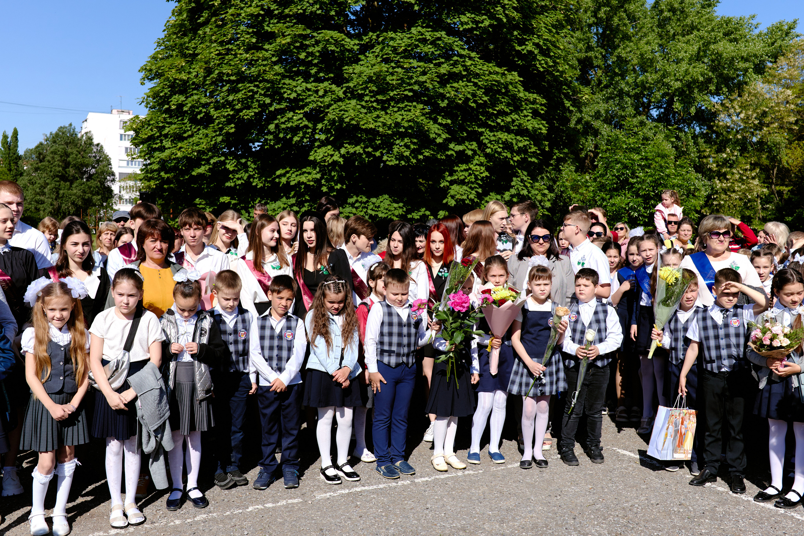 Сьемка на 1 сентебря. Фотограф Выпускные альбомы Таганрог Сергей Коробченко