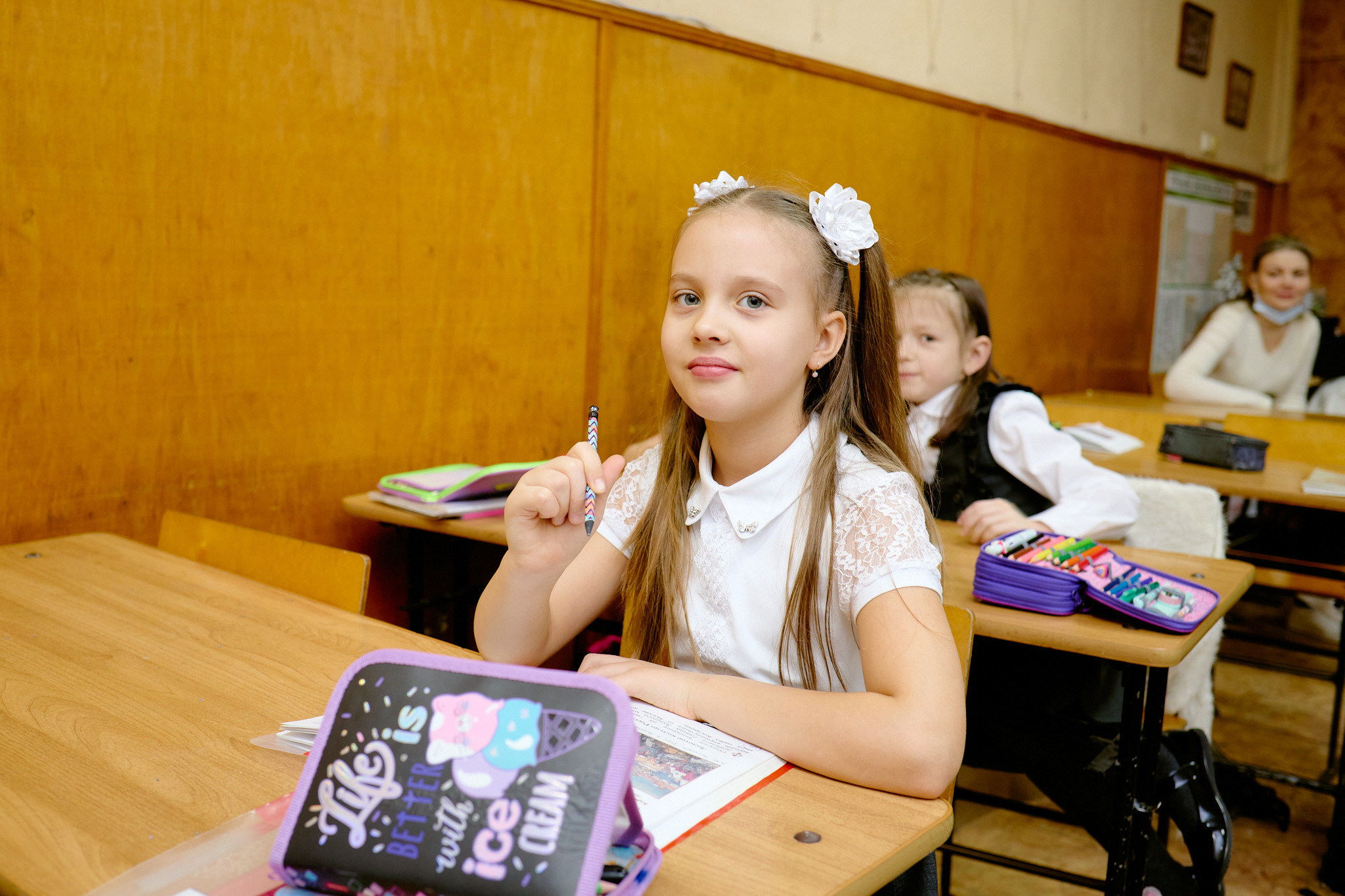 Сьемка на 1 сентебря. Фотограф Выпускные альбомы Таганрог Сергей Коробченко