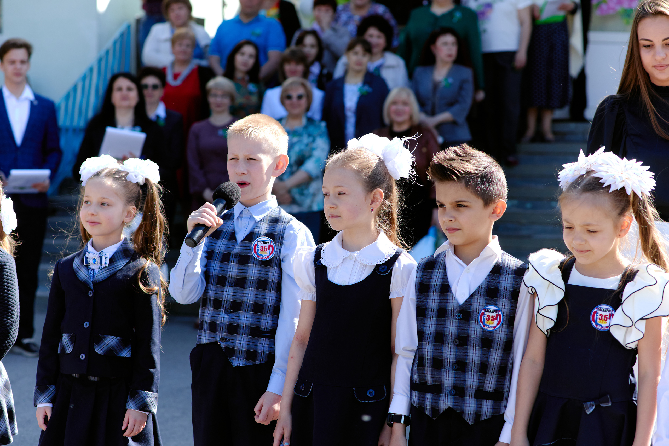 Сьемка на 1 сентебря. Фотограф Выпускные альбомы Таганрог Сергей Коробченко