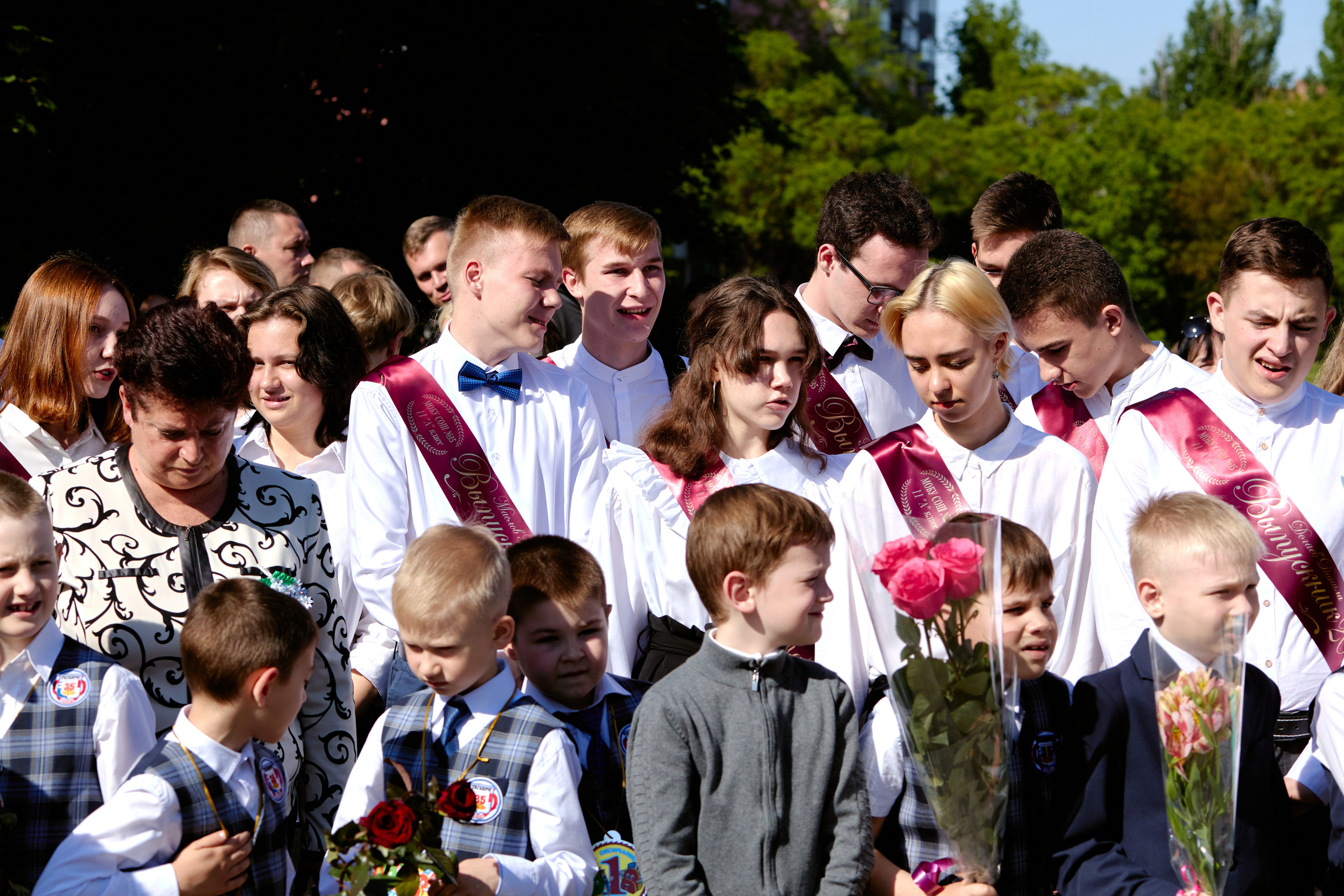 Сьемка на 1 сентебря. Фотограф Выпускные альбомы Таганрог Сергей Коробченко