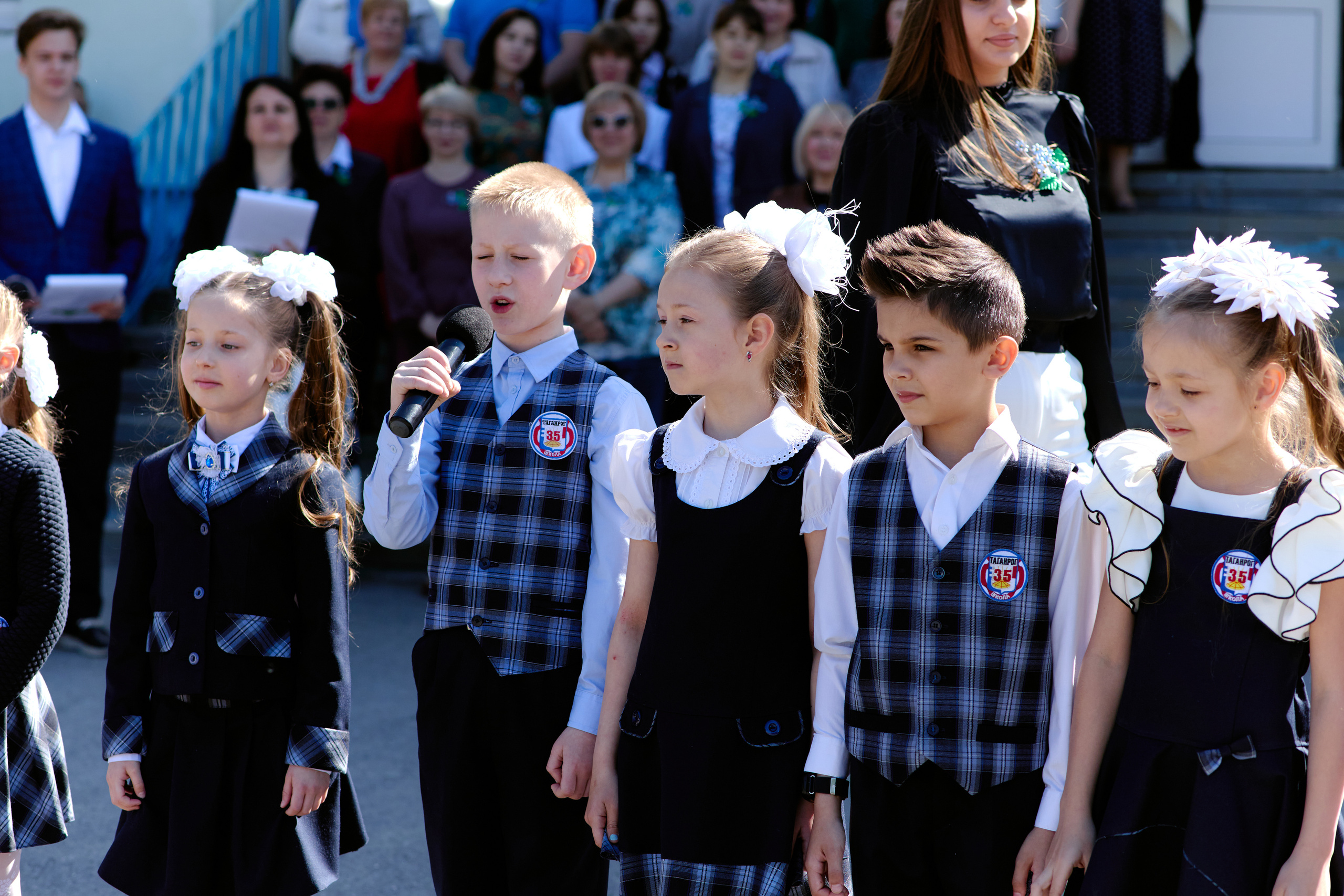 Сьемка на 1 сентебря. Фотограф Выпускные альбомы Таганрог Сергей Коробченко