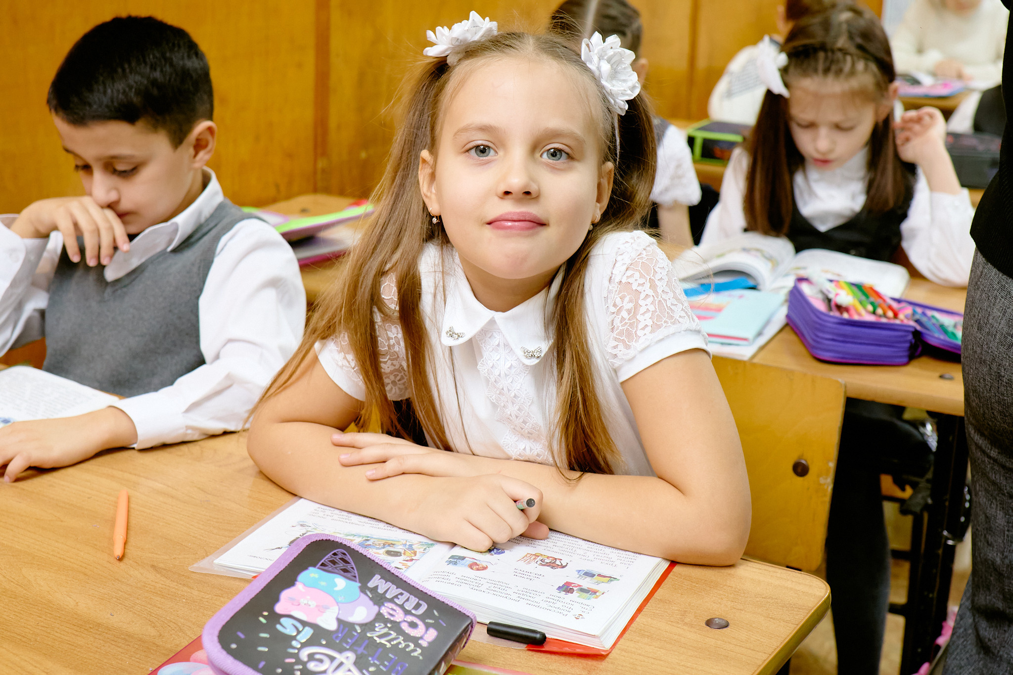 Сьемка на 1 сентебря. Фотограф Выпускные альбомы Таганрог Сергей Коробченко