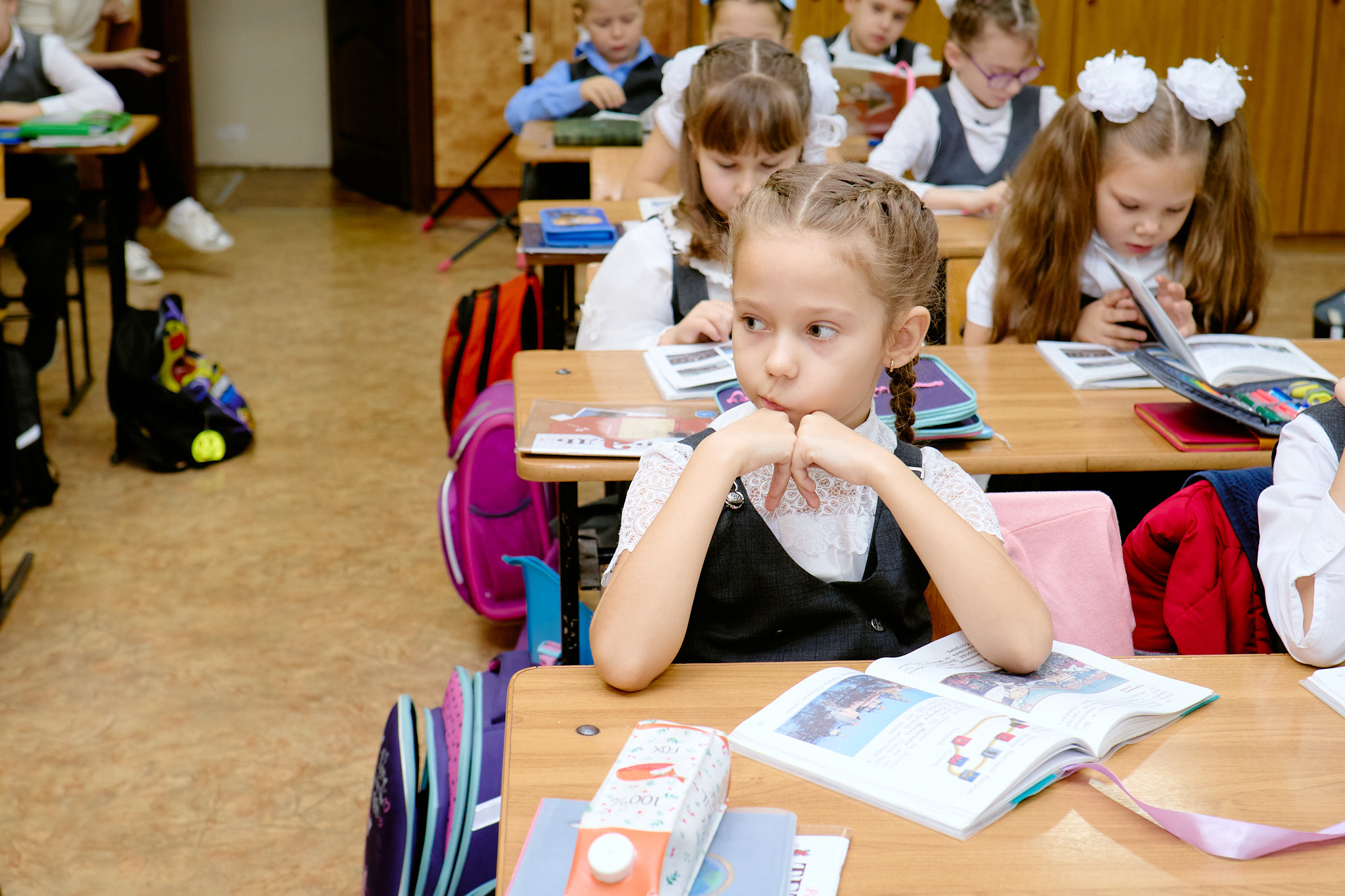 Сьемка на 1 сентебря. Фотограф Выпускные альбомы Таганрог Сергей Коробченко