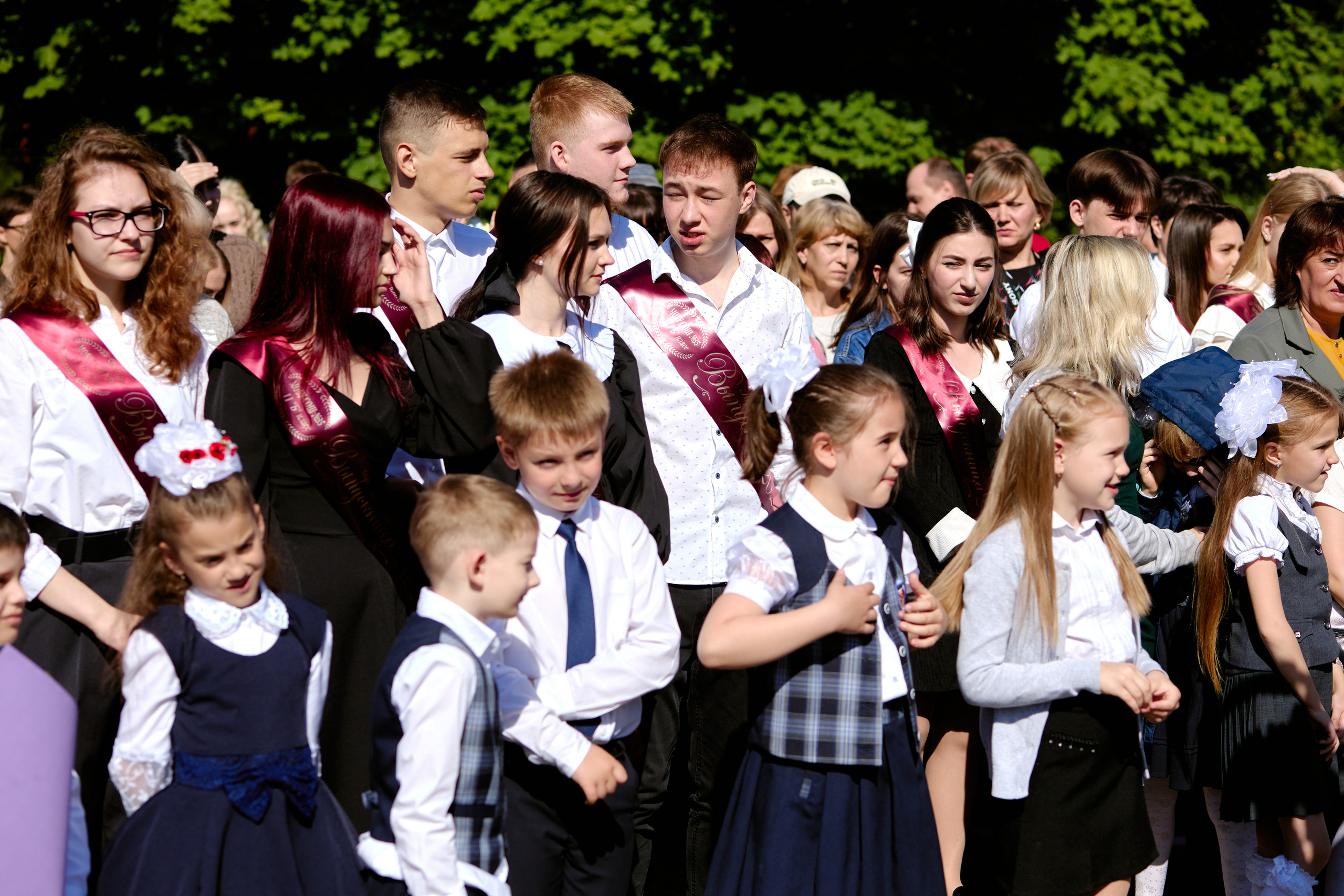 Сьемка на 1 сентебря. Фотограф Выпускные альбомы Таганрог Сергей Коробченко