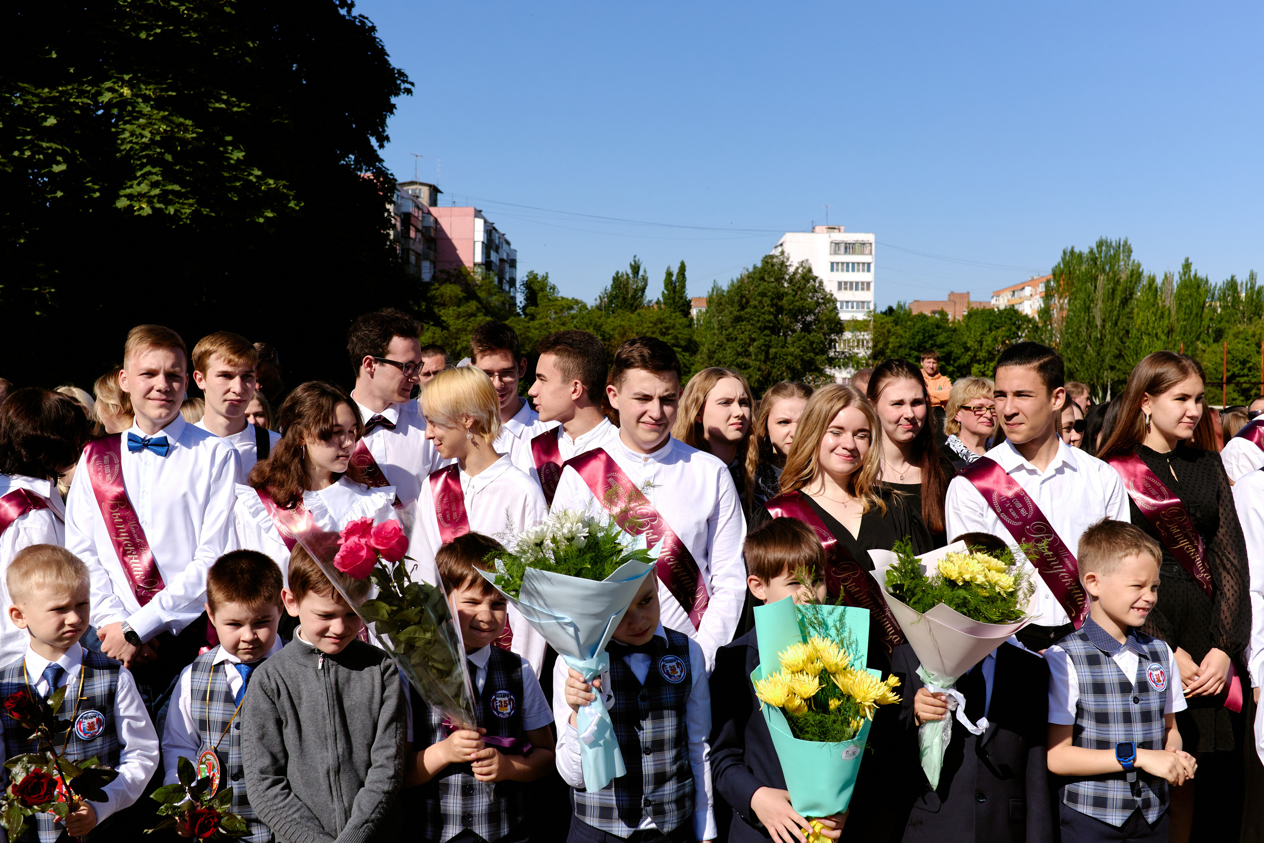 Сьемка на 1 сентебря. Фотограф Выпускные альбомы Таганрог Сергей Коробченко