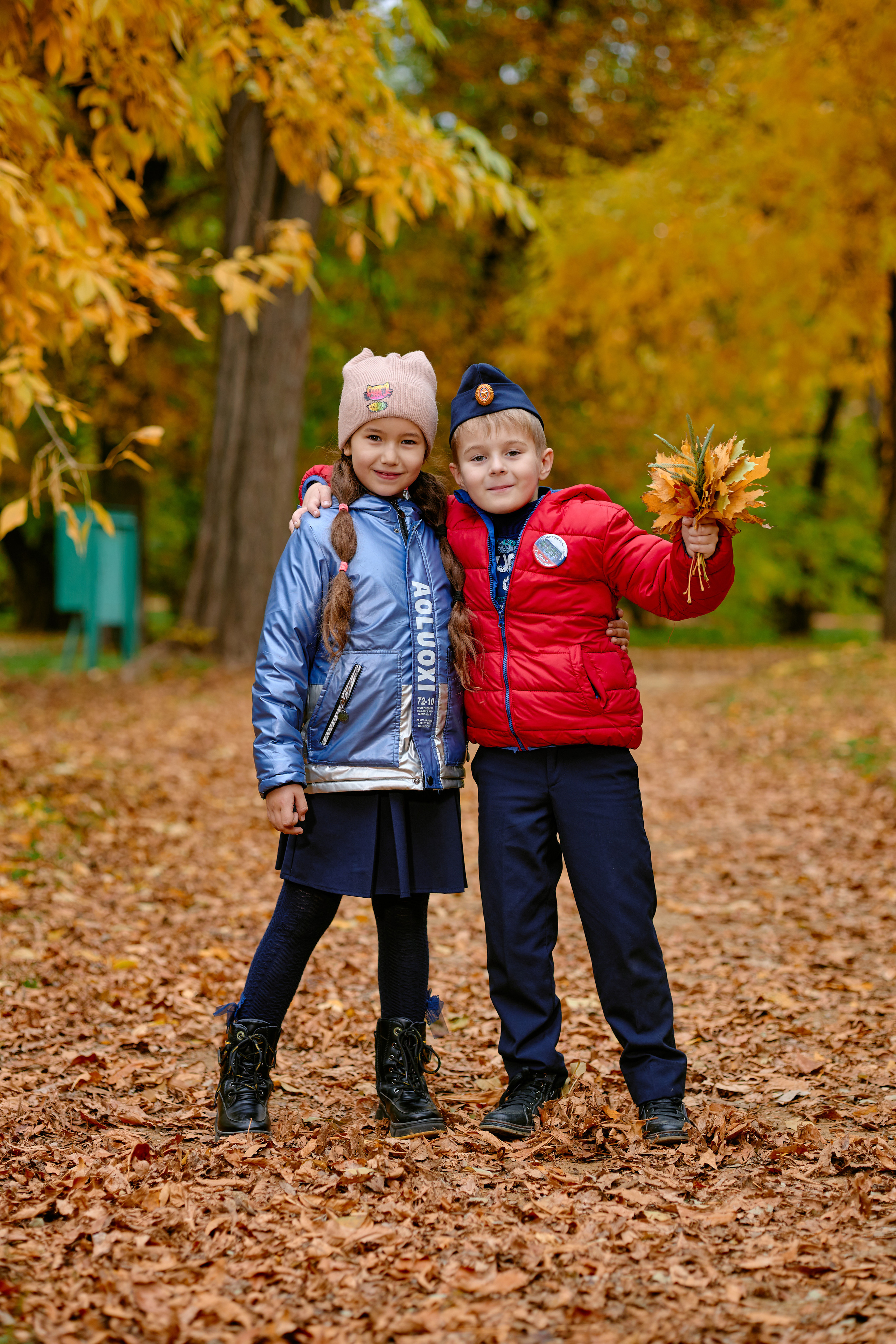 Сьемка в Парке 1 класс для альбомов таганрог. Фотограф Выпускные альбомы Таганрог Сергей Коробченко