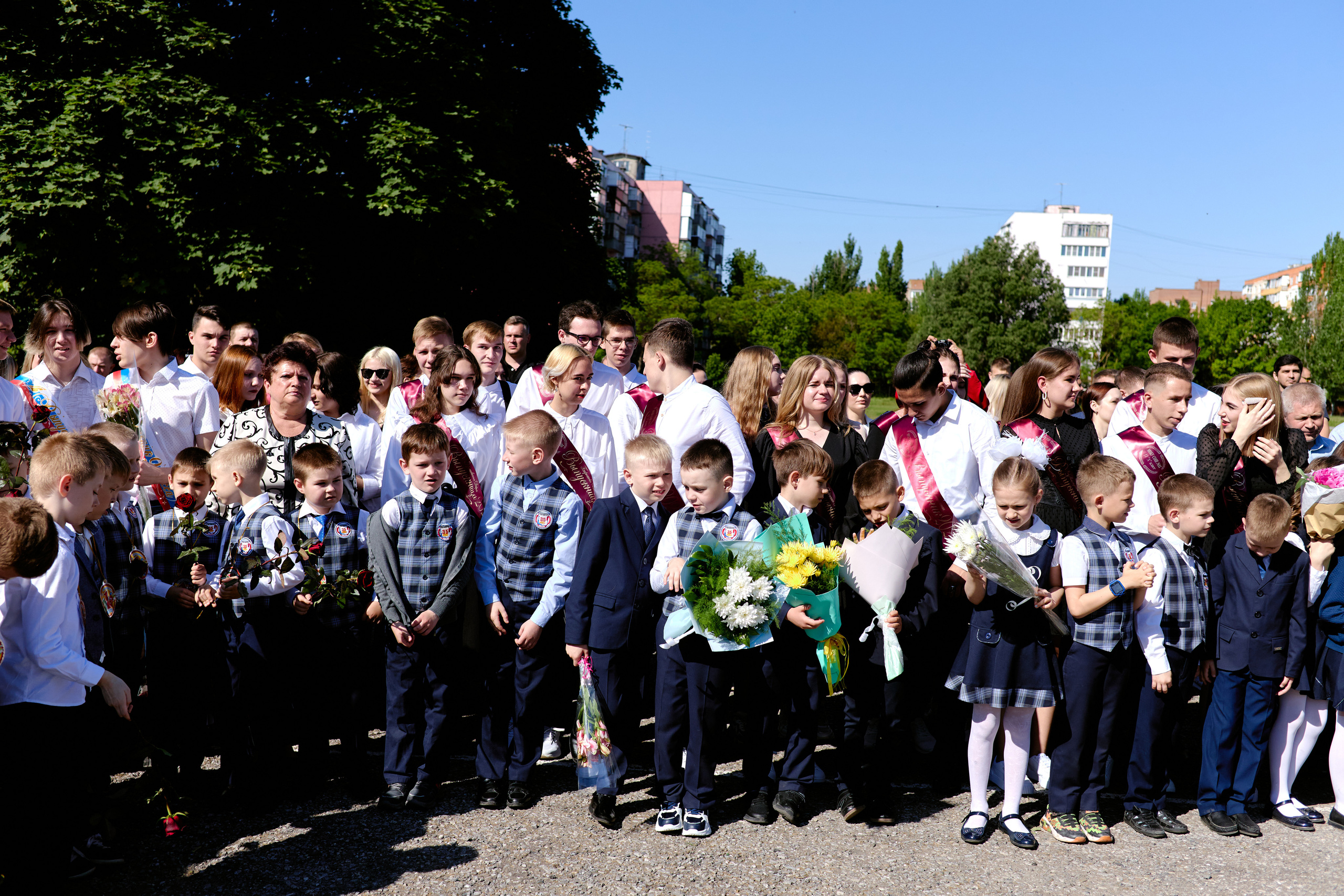 Сьемка на 1 сентебря. Фотограф Выпускные альбомы Таганрог Сергей Коробченко