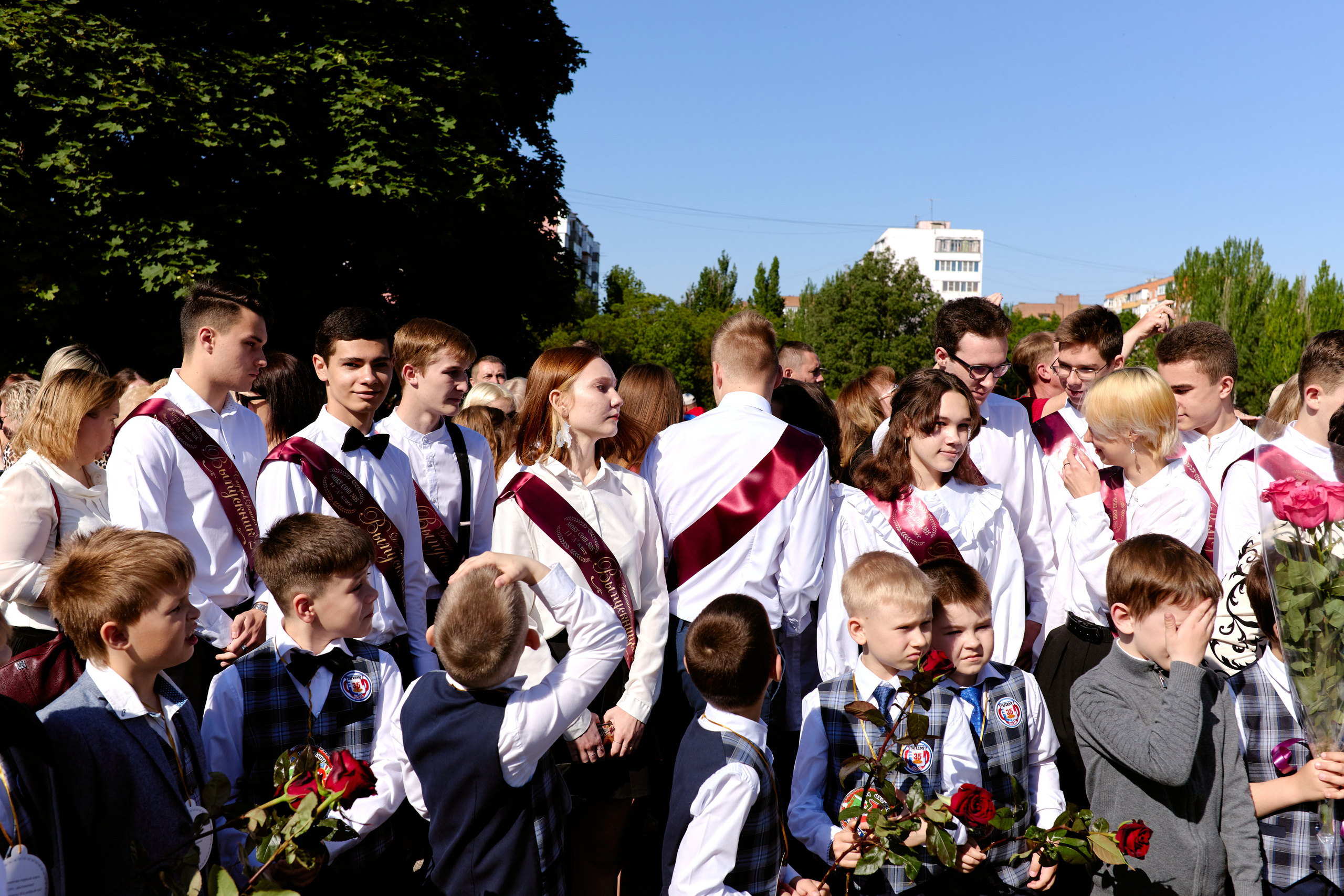 Сьемка на 1 сентебря. Фотограф Выпускные альбомы Таганрог Сергей Коробченко