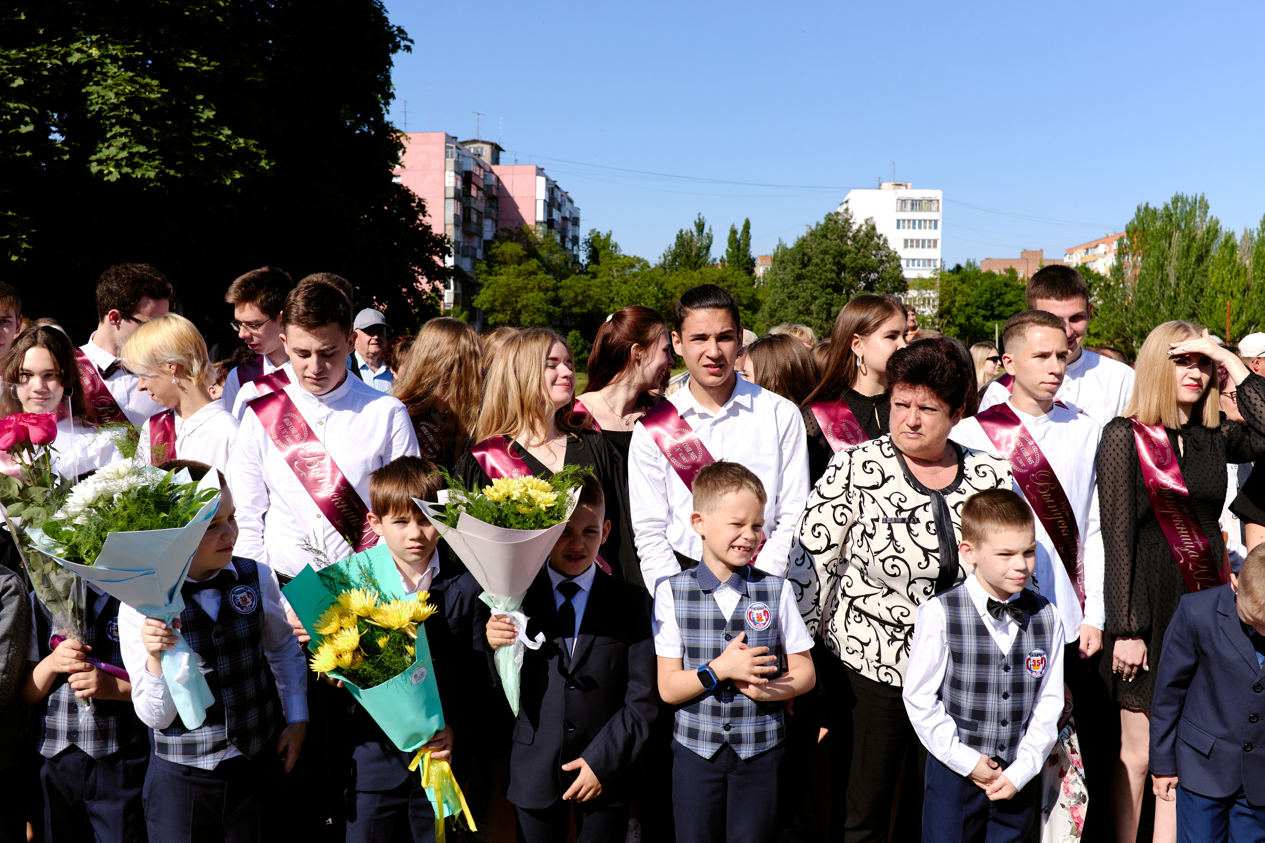 Сьемка на 1 сентебря. Фотограф Выпускные альбомы Таганрог Сергей Коробченко