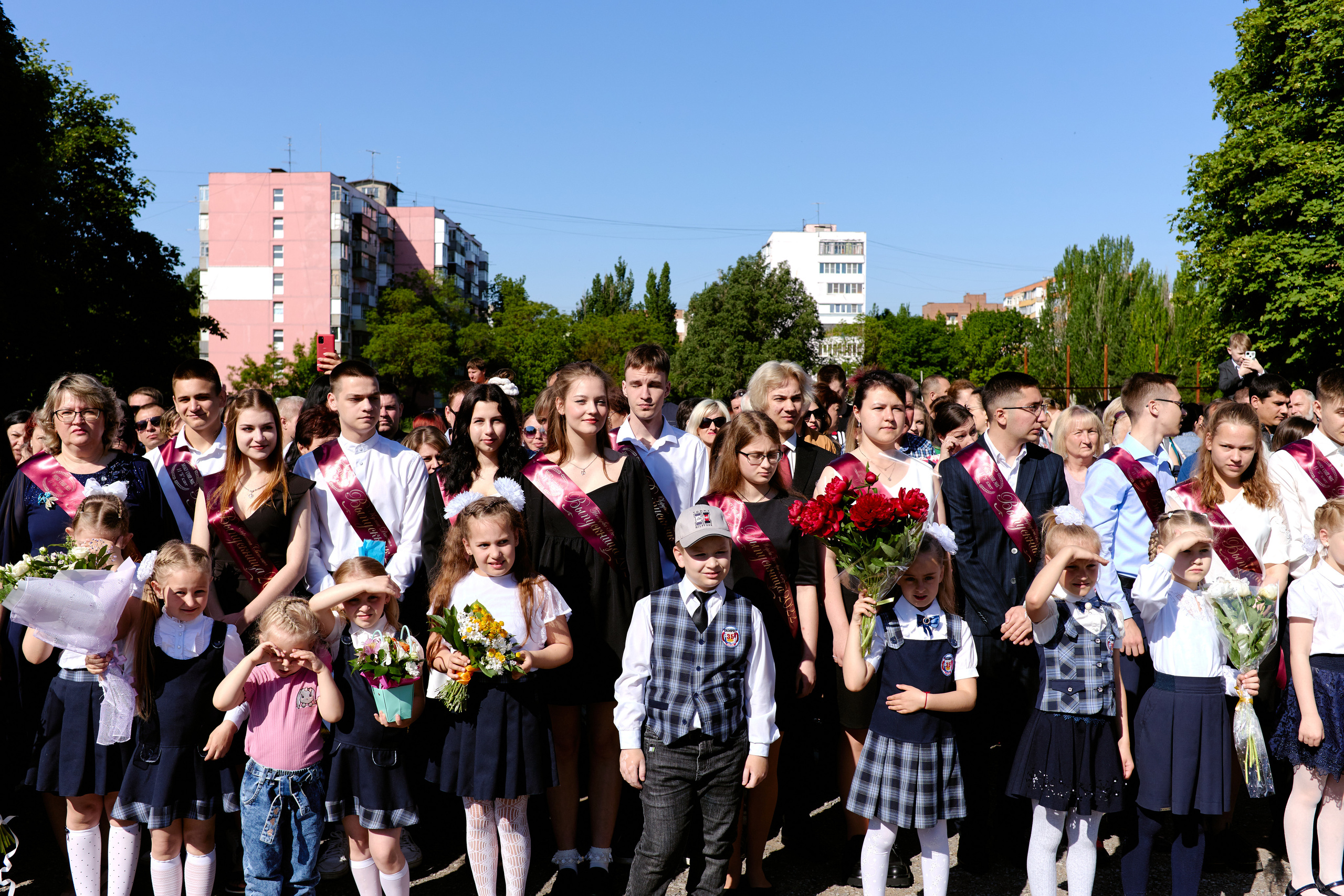 Сьемка на 1 сентебря. Фотограф Выпускные альбомы Таганрог Сергей Коробченко